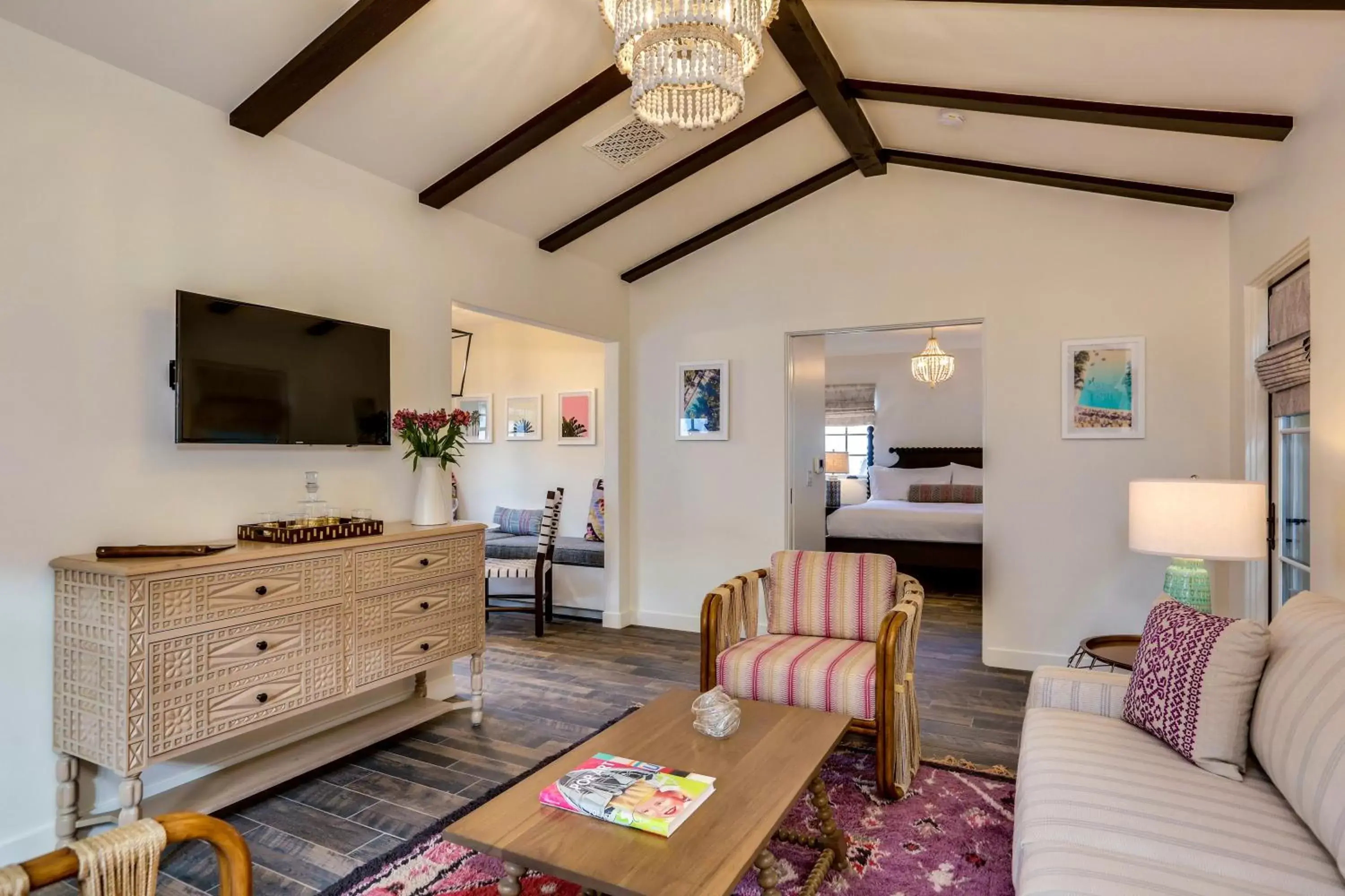 Communal lounge/ TV room, Seating Area in La Serena Villas, A Kirkwood Collection Hotel