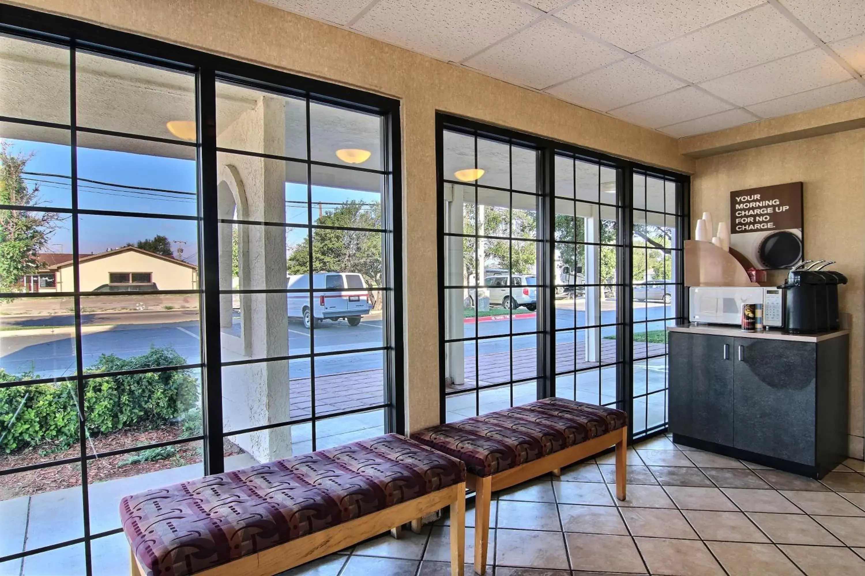 Coffee/tea facilities, View in Motel 6-Amarillo, TX - Airport