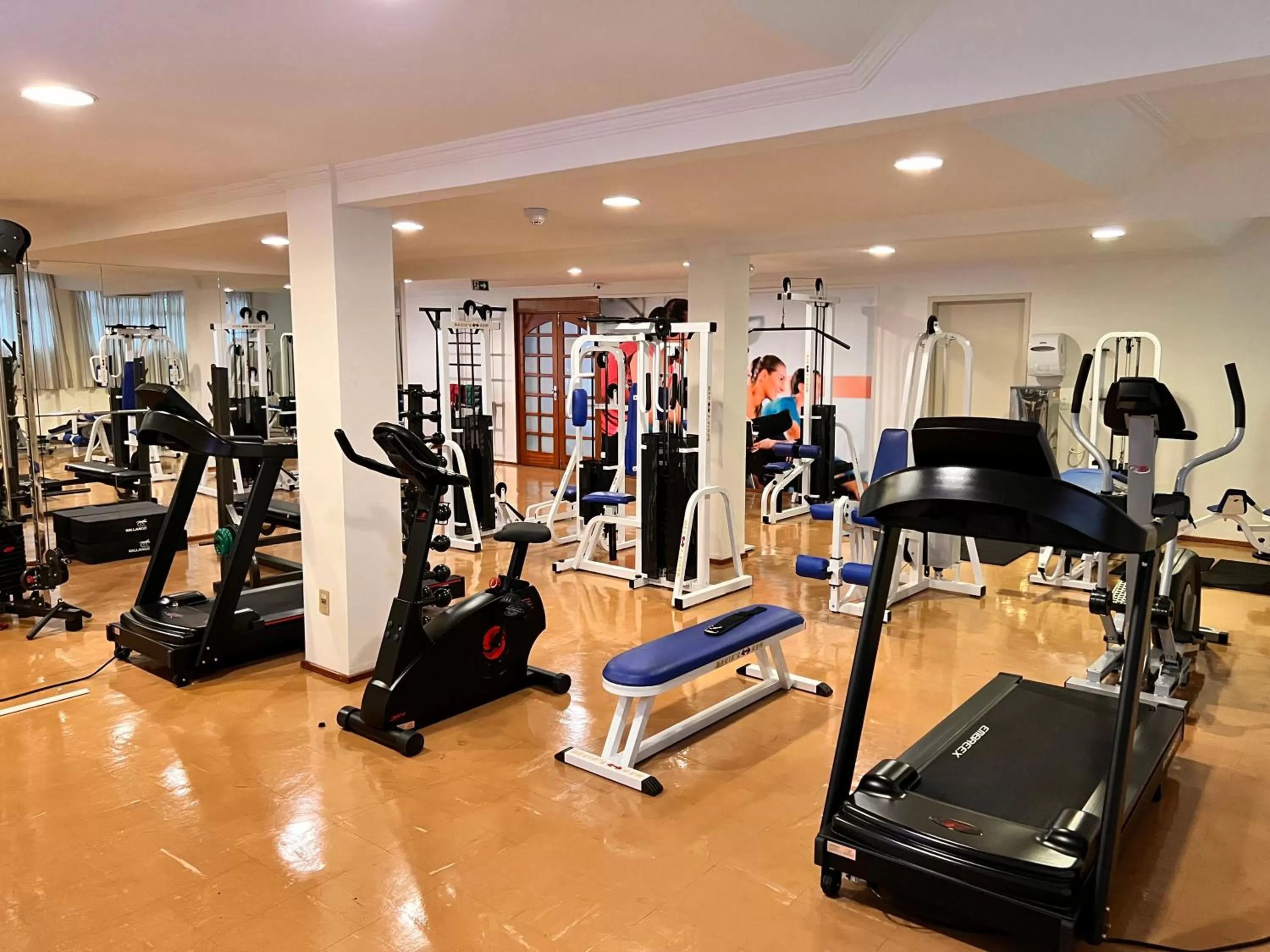 Fitness centre/facilities in Hotel Bella Italia