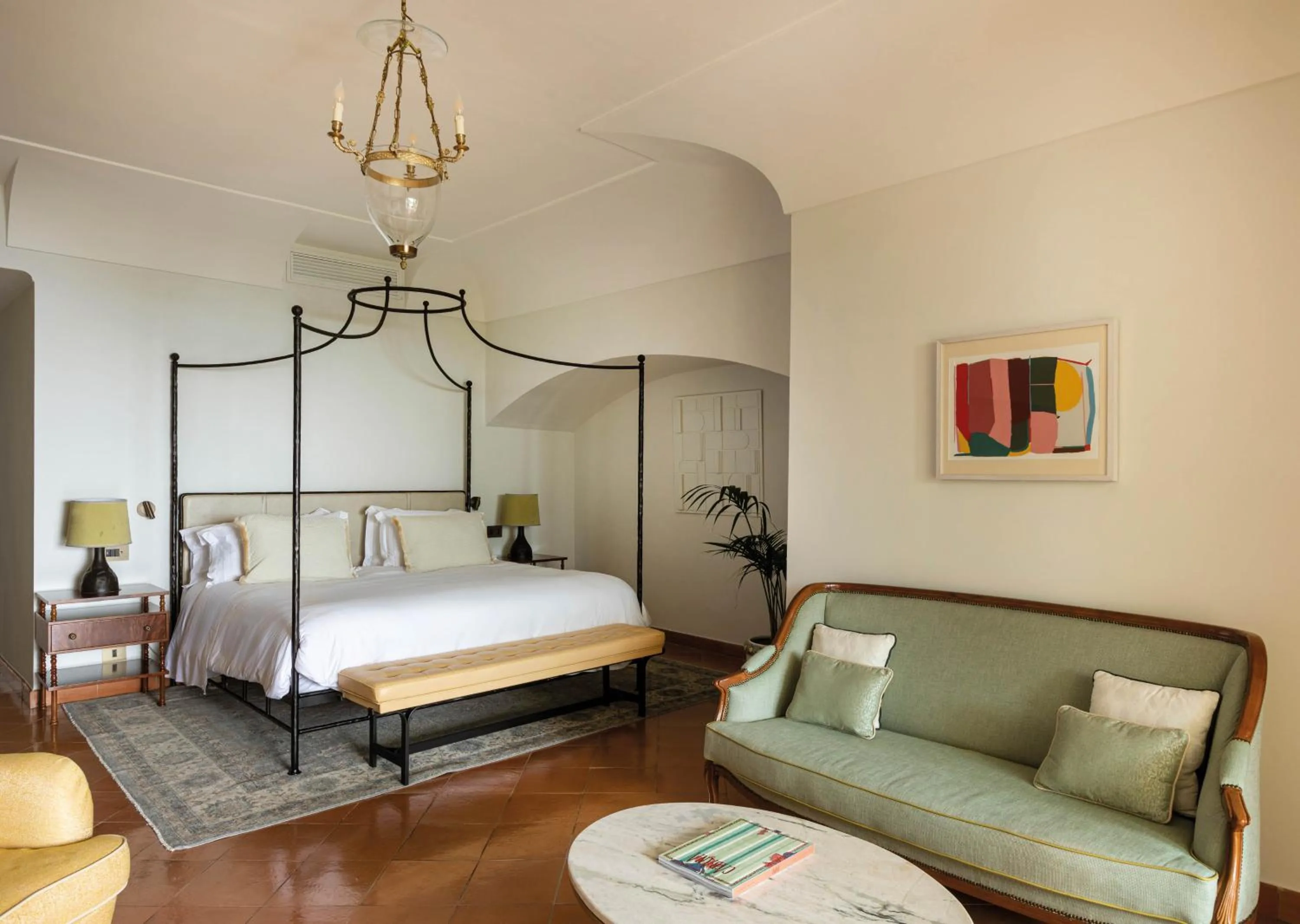 Bedroom, Bed in Caruso, A Belmond Hotel, Amalfi Coast