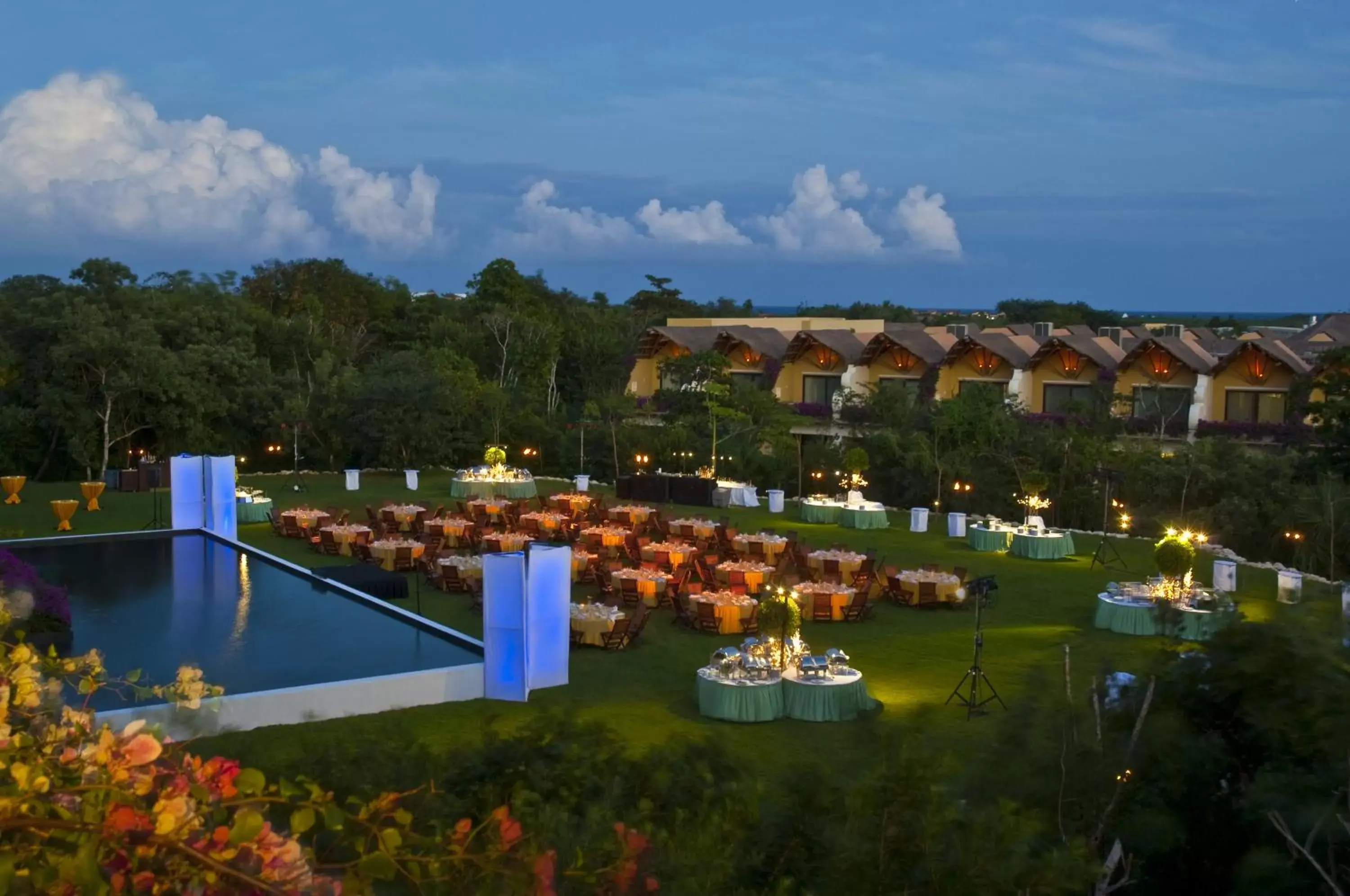 Banquet/Function facilities, Pool View in Grand Velas Riviera Maya - All Inclusive