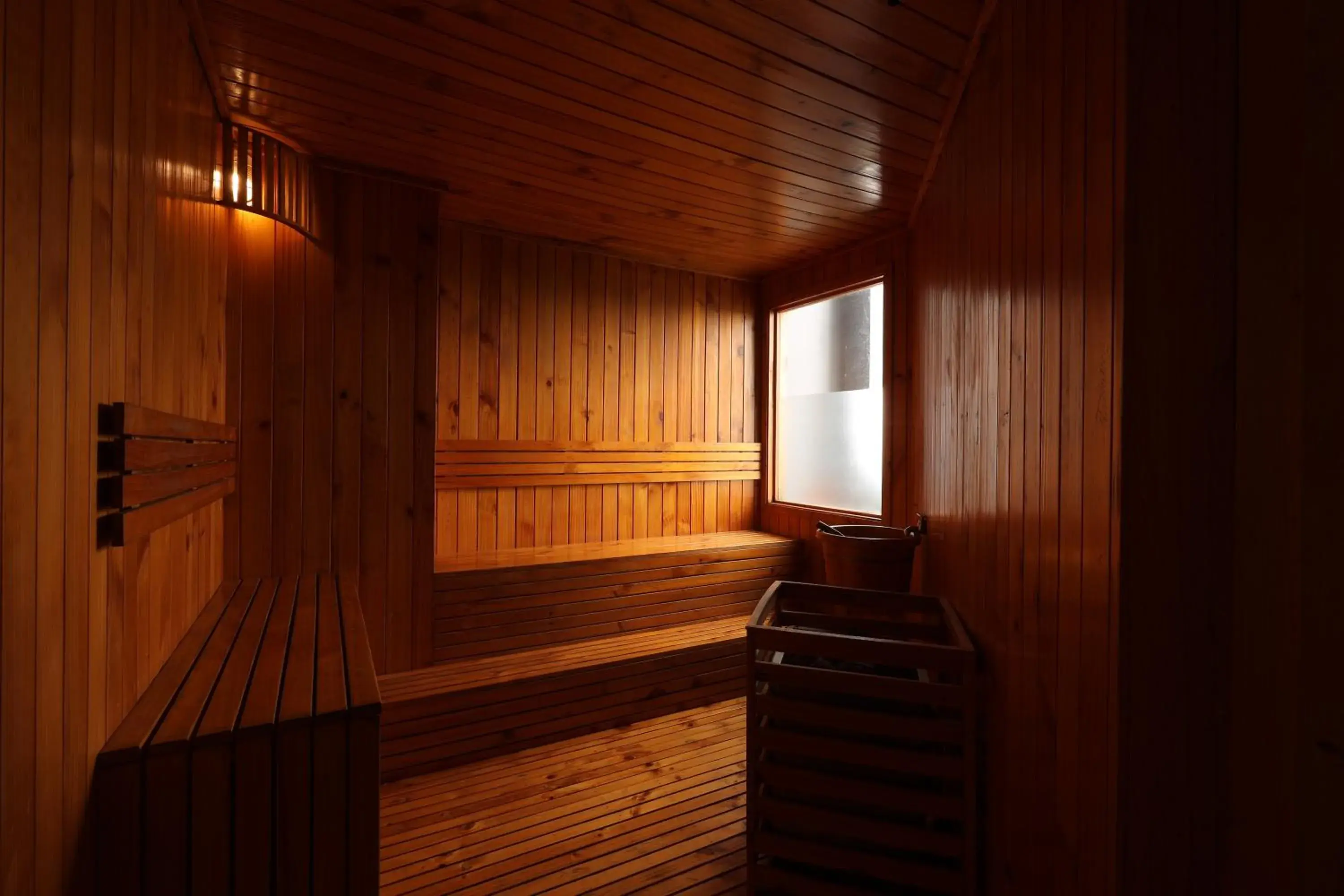 Steam room in Cochin Zen Hotel