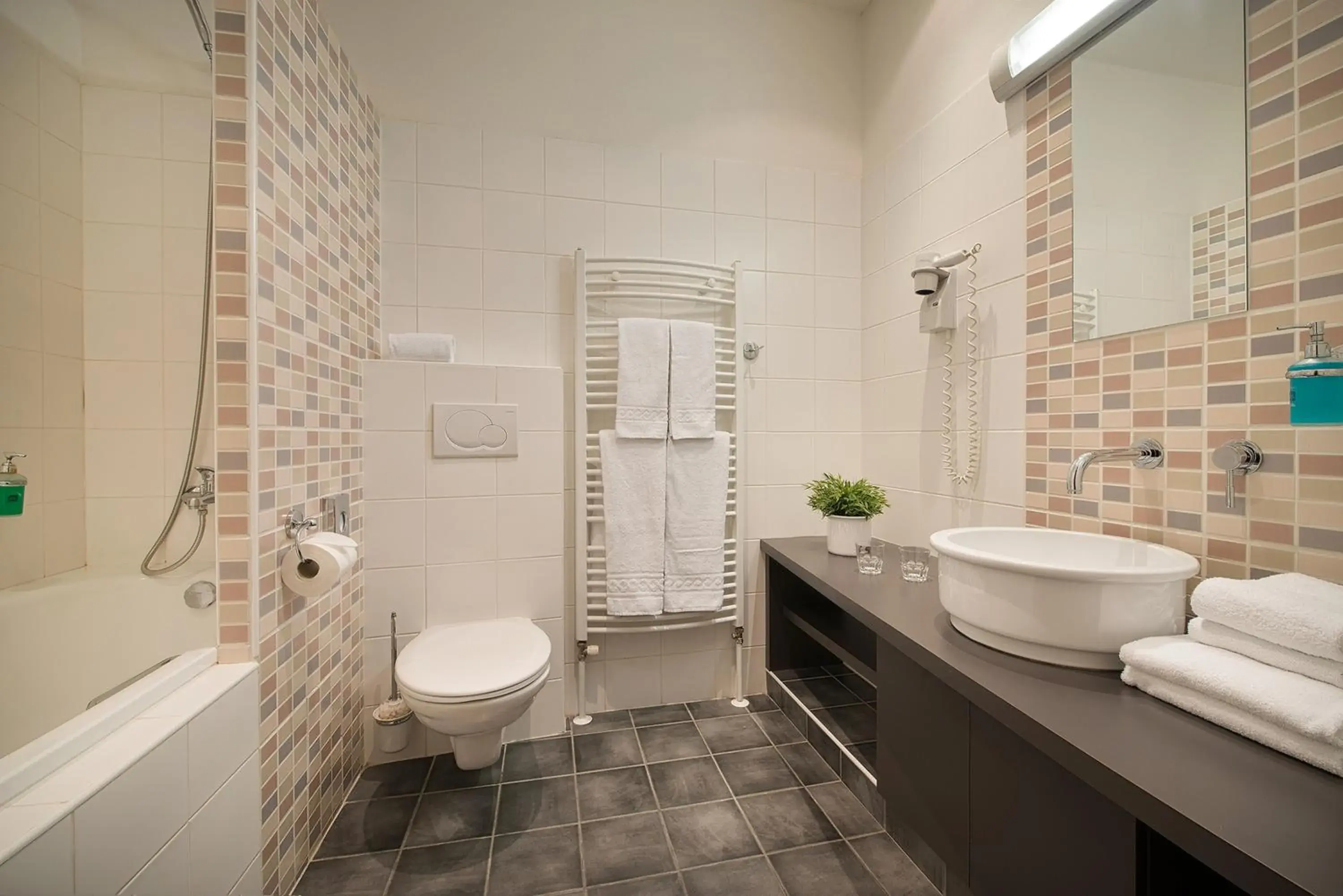 Bathroom in Hotel Grand Litava Beroun