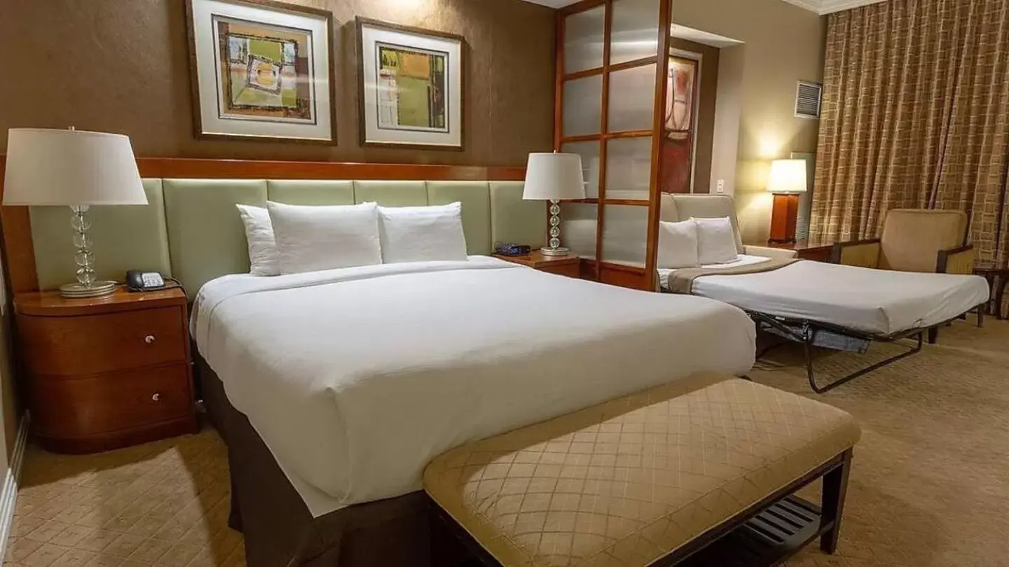 Bed in MGM Signature by FantasticStay