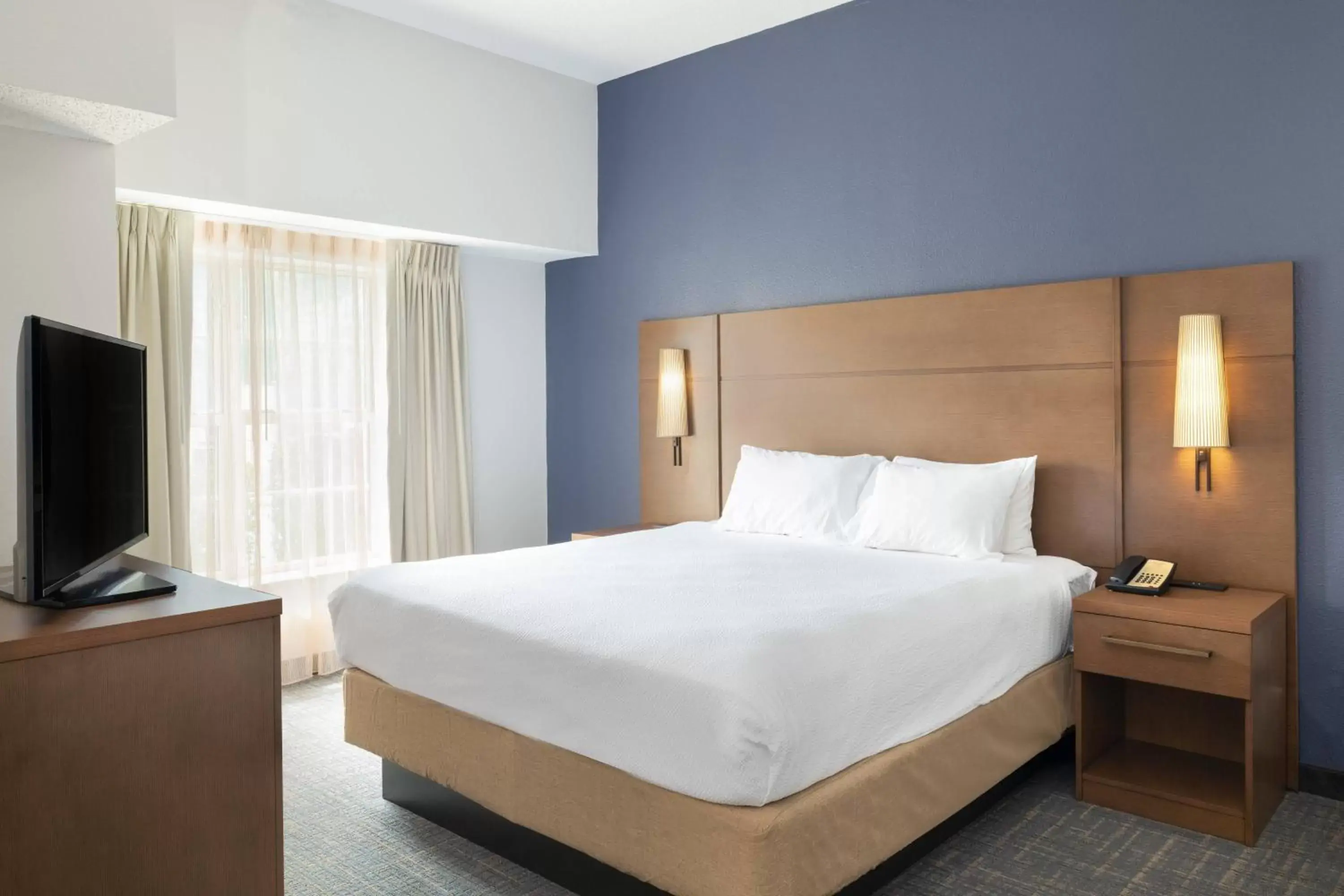 Bedroom, Bed in Residence Inn by Marriott Williamsburg