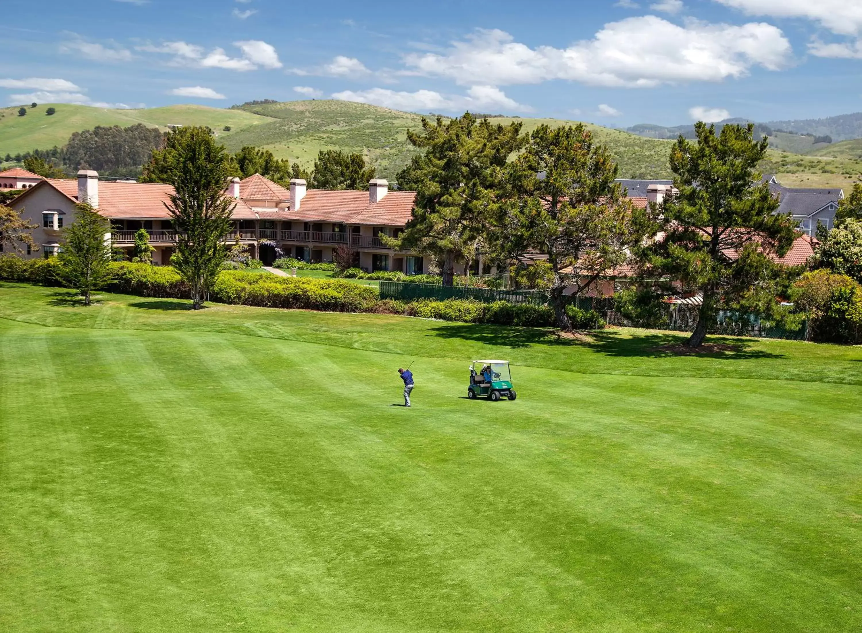 Golfcourse in Half Moon Bay Lodge