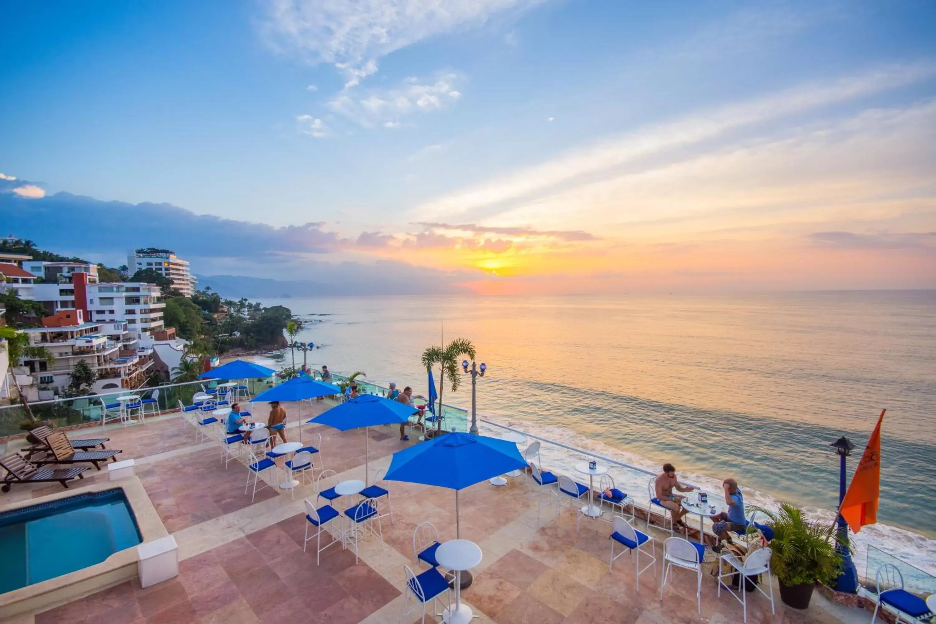 Beach, Pool View in Blue Chairs Resort by the Sea - Adults Only