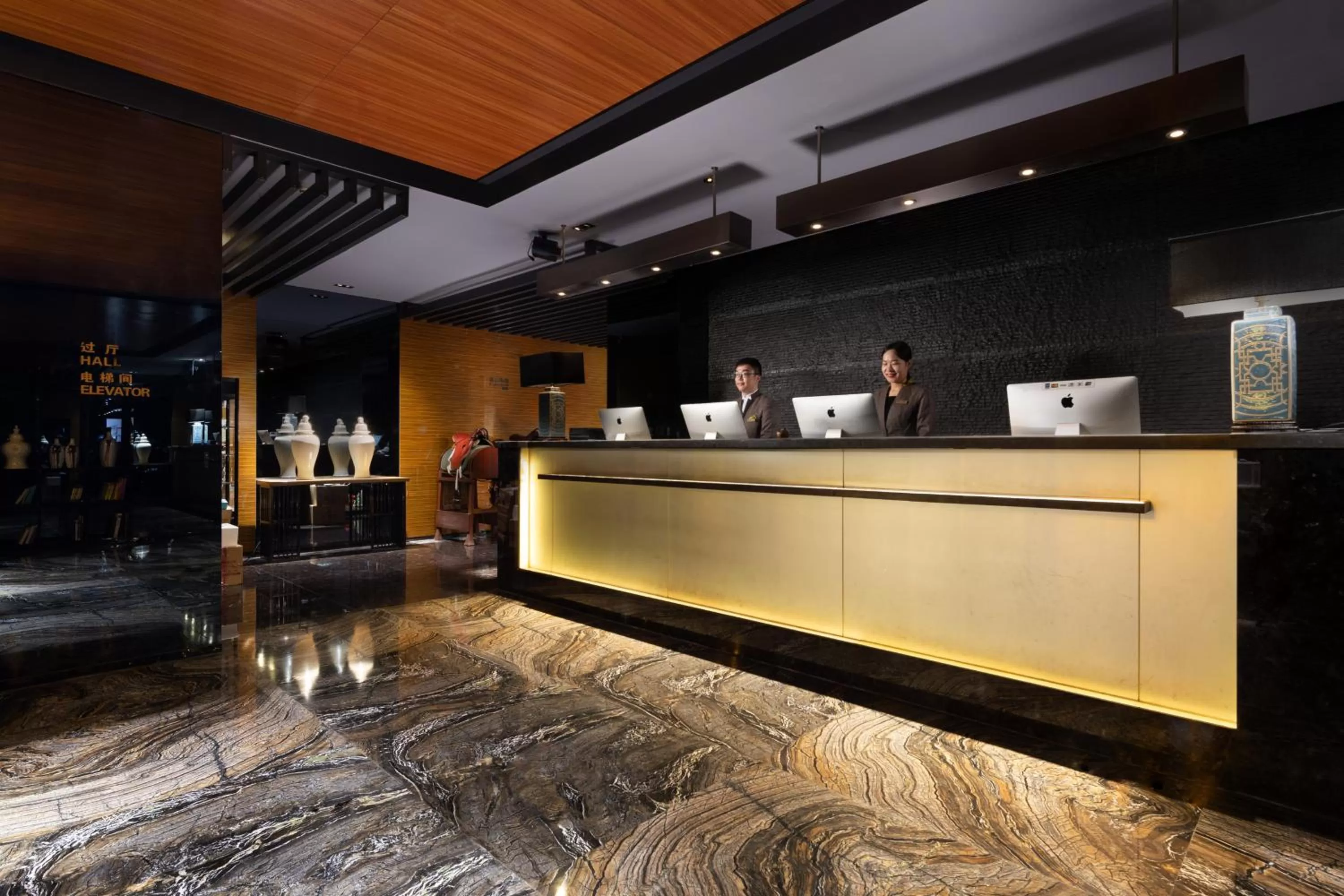 Lobby or reception in Paco Hotel Gangding Metro Guangzhou