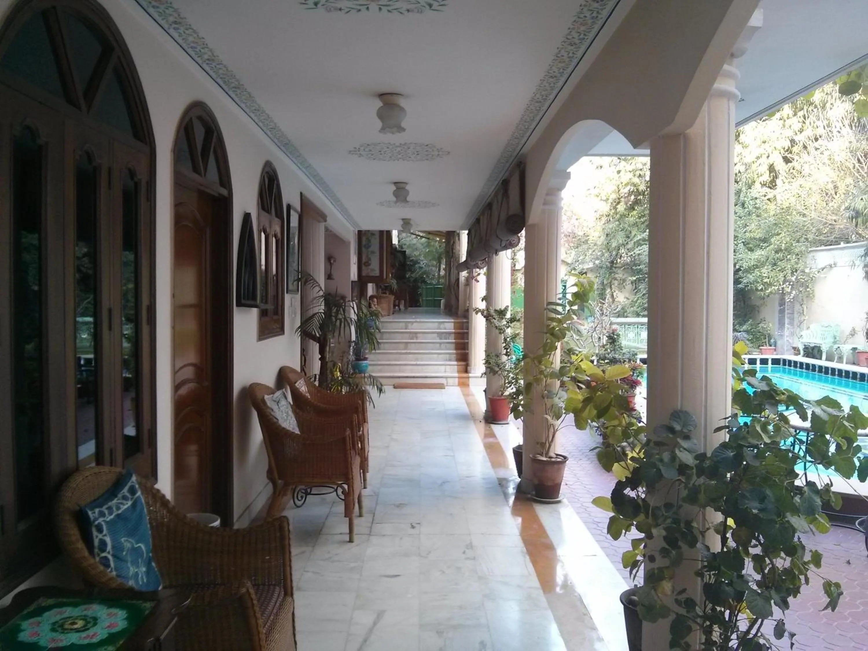 Seating area in Jasvilas