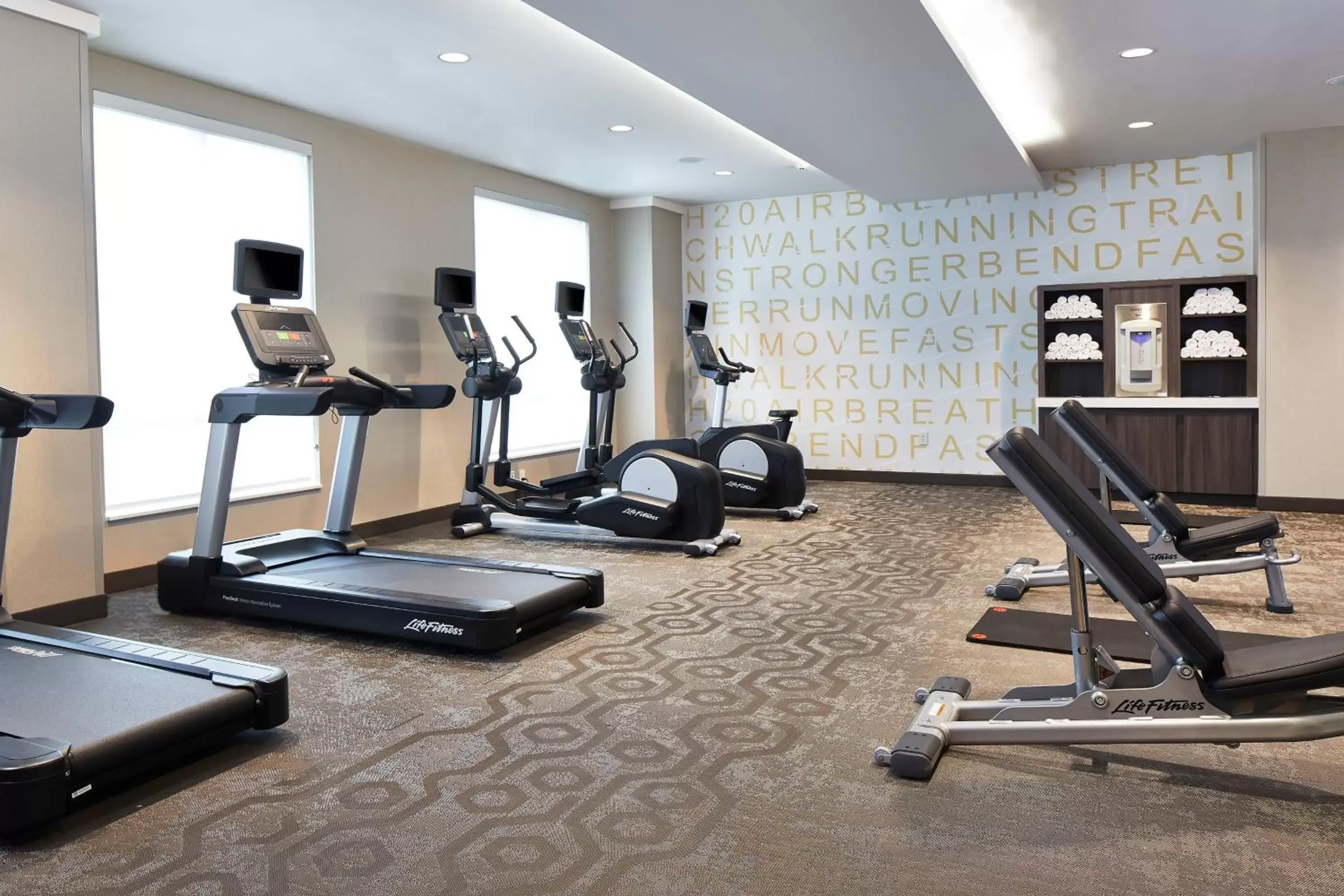Fitness centre/facilities, Fitness Center/Facilities in Residence Inn by Marriott Cleveland University Circle/Medical Center