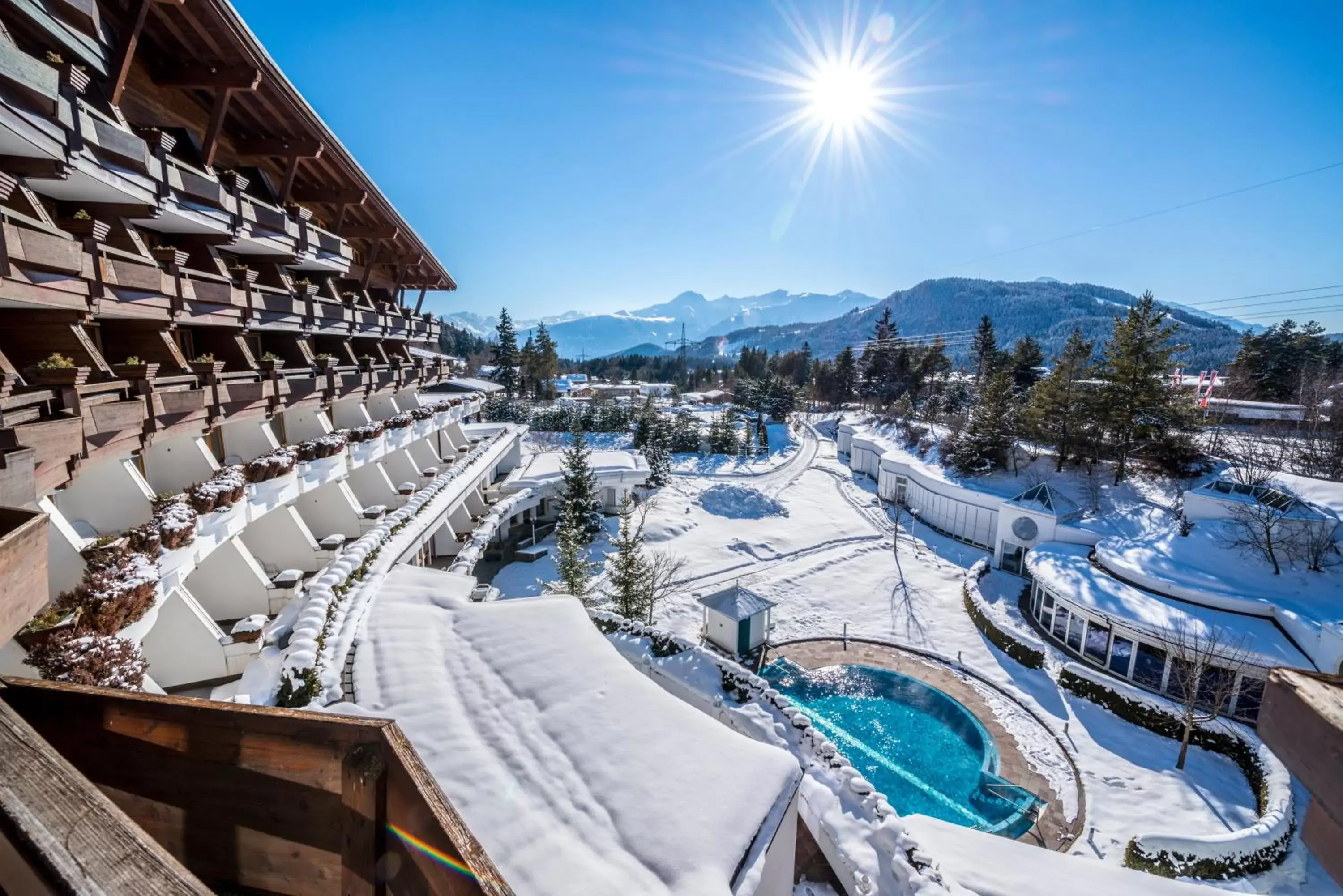 Facade/entrance, Pool View in Krumers Alpin – Your Mountain Oasis