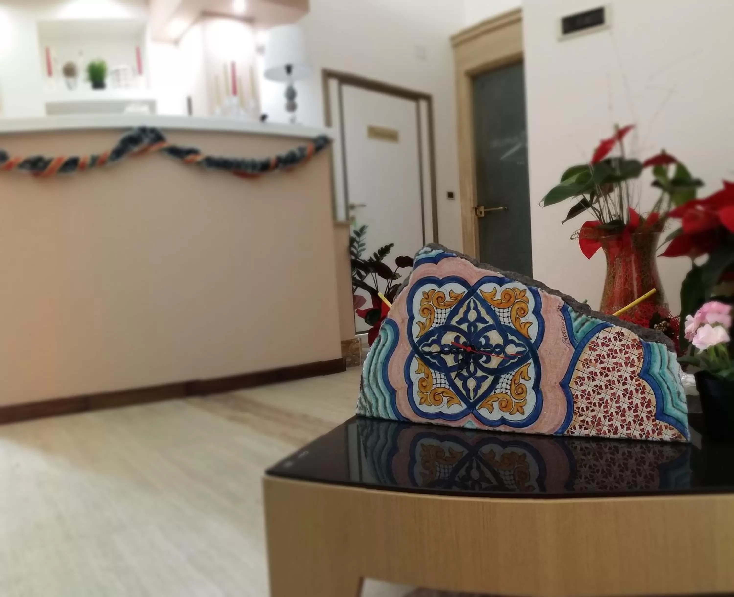 Lobby or reception in Sicily Luxury B&B