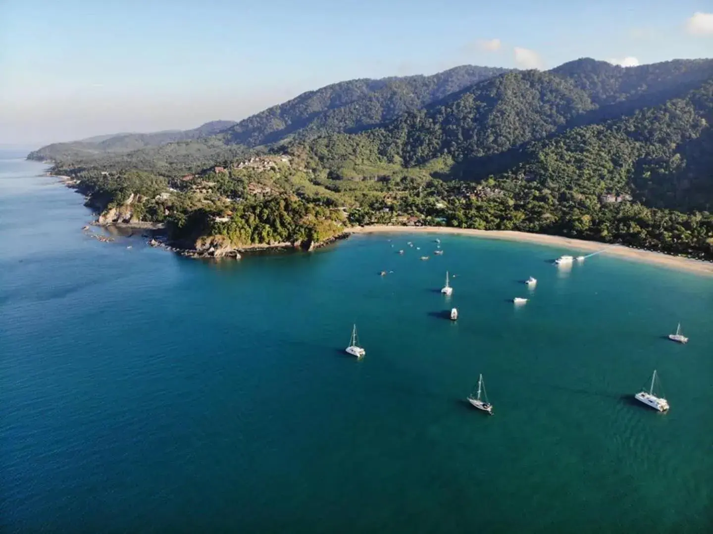 Natural landscape, Bird's-eye View in Kantiang Bay View Resort