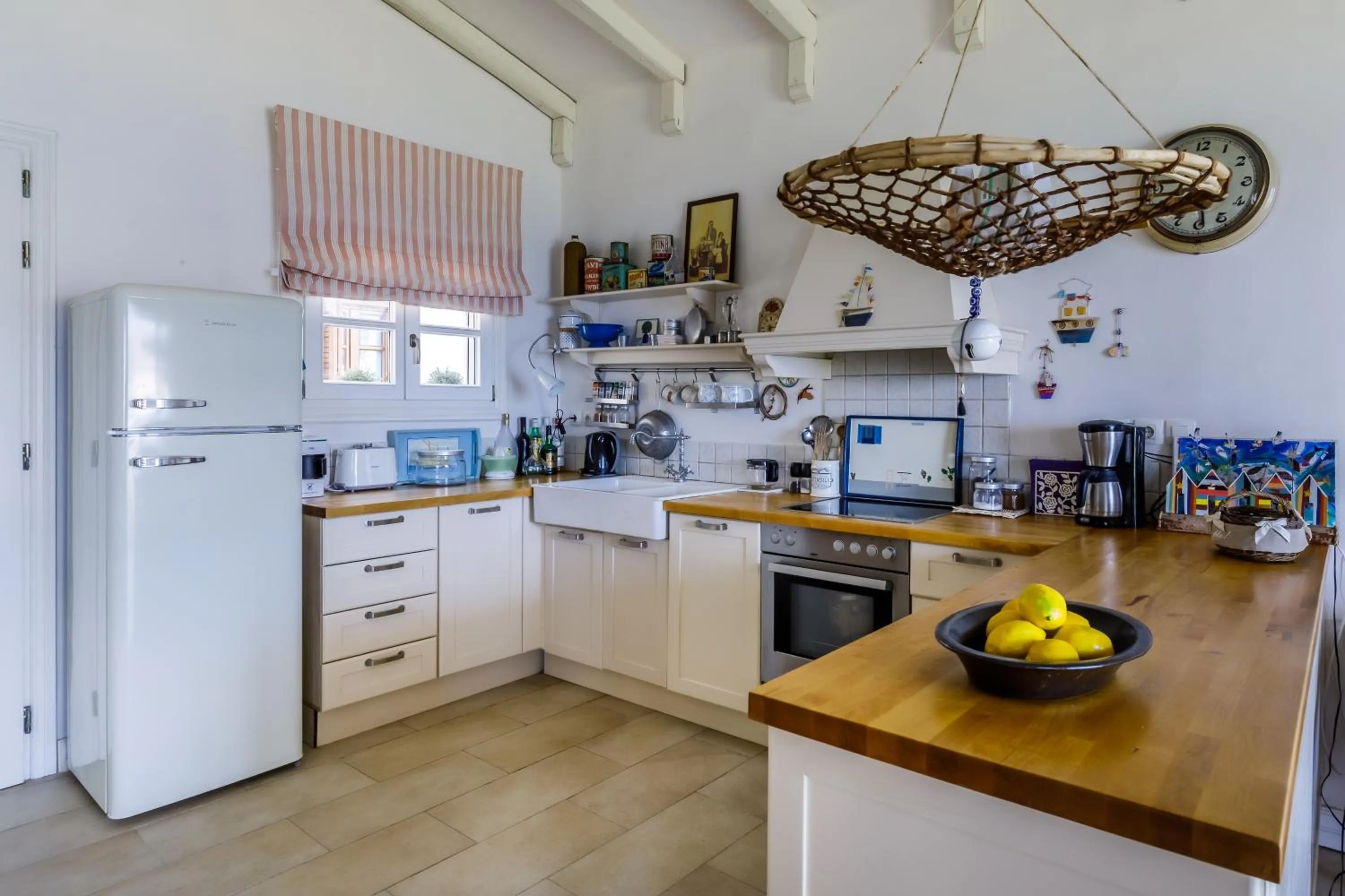 Kitchen or kitchenette in Skopelos Village Hotel