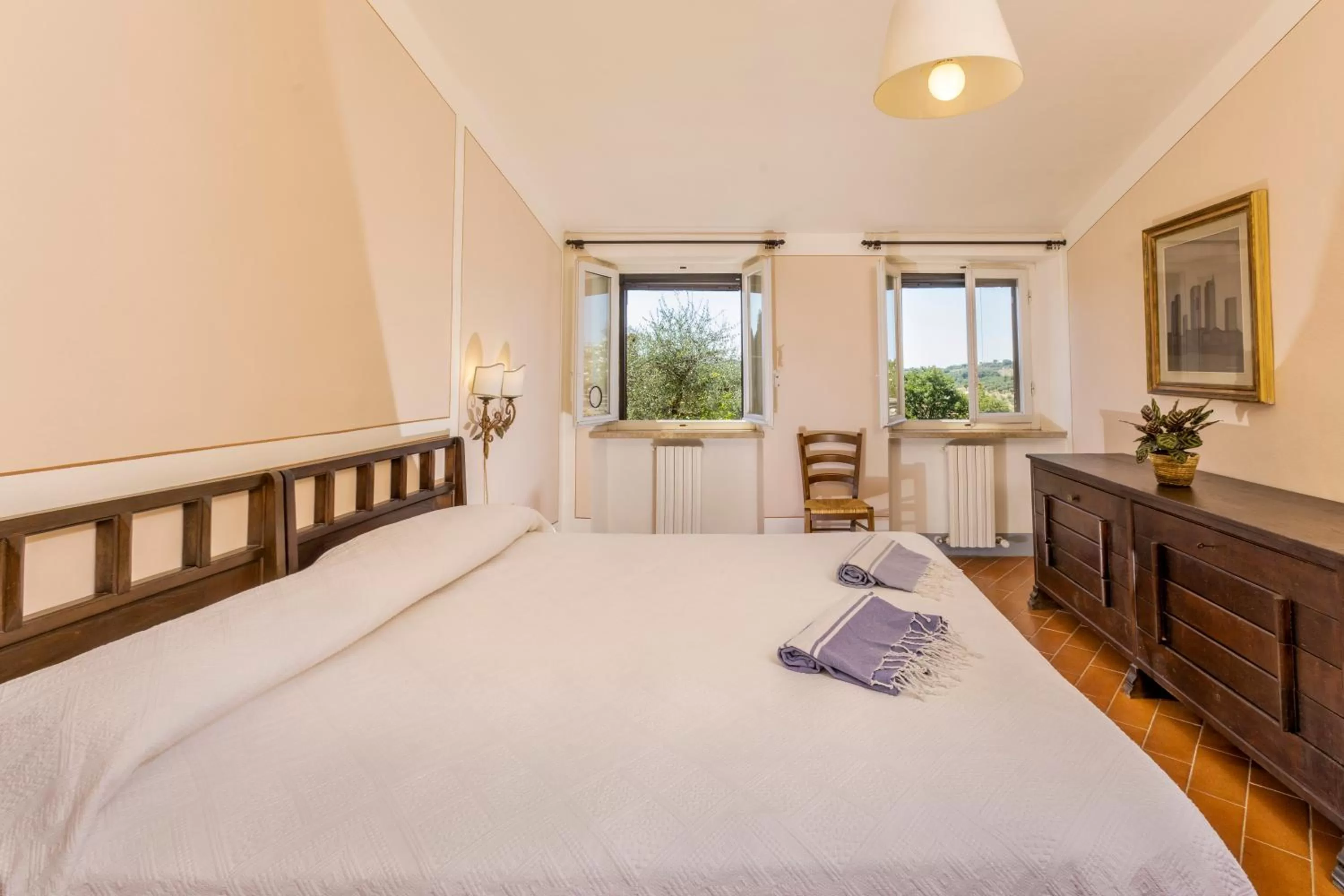 Bed in CasaLeTolfe Residence