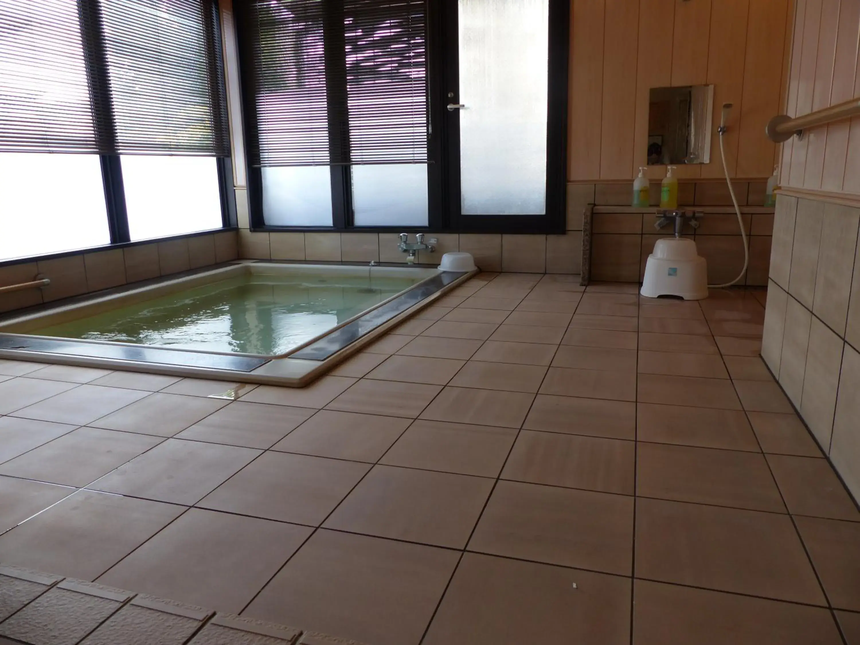 Hot Spring Bath, Swimming Pool in Minshuku Kuwataniya Ryokan