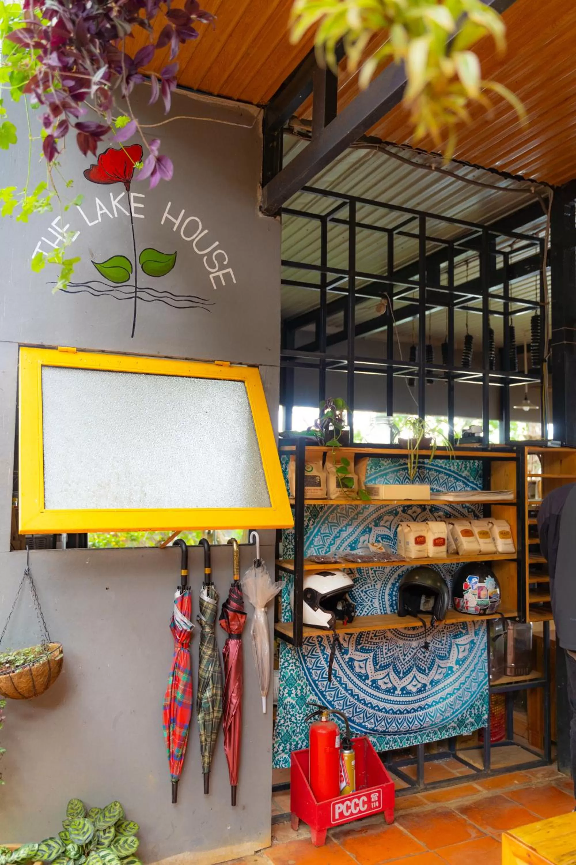 Lobby or reception in The Lake House Dalat