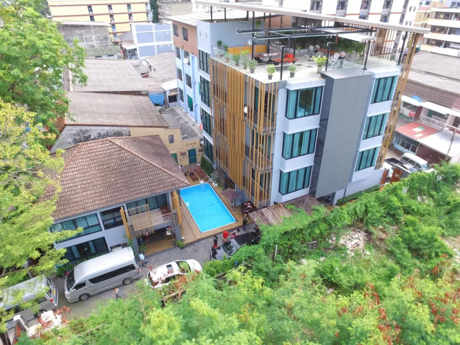 Bird's eye view in Nest by Sangob