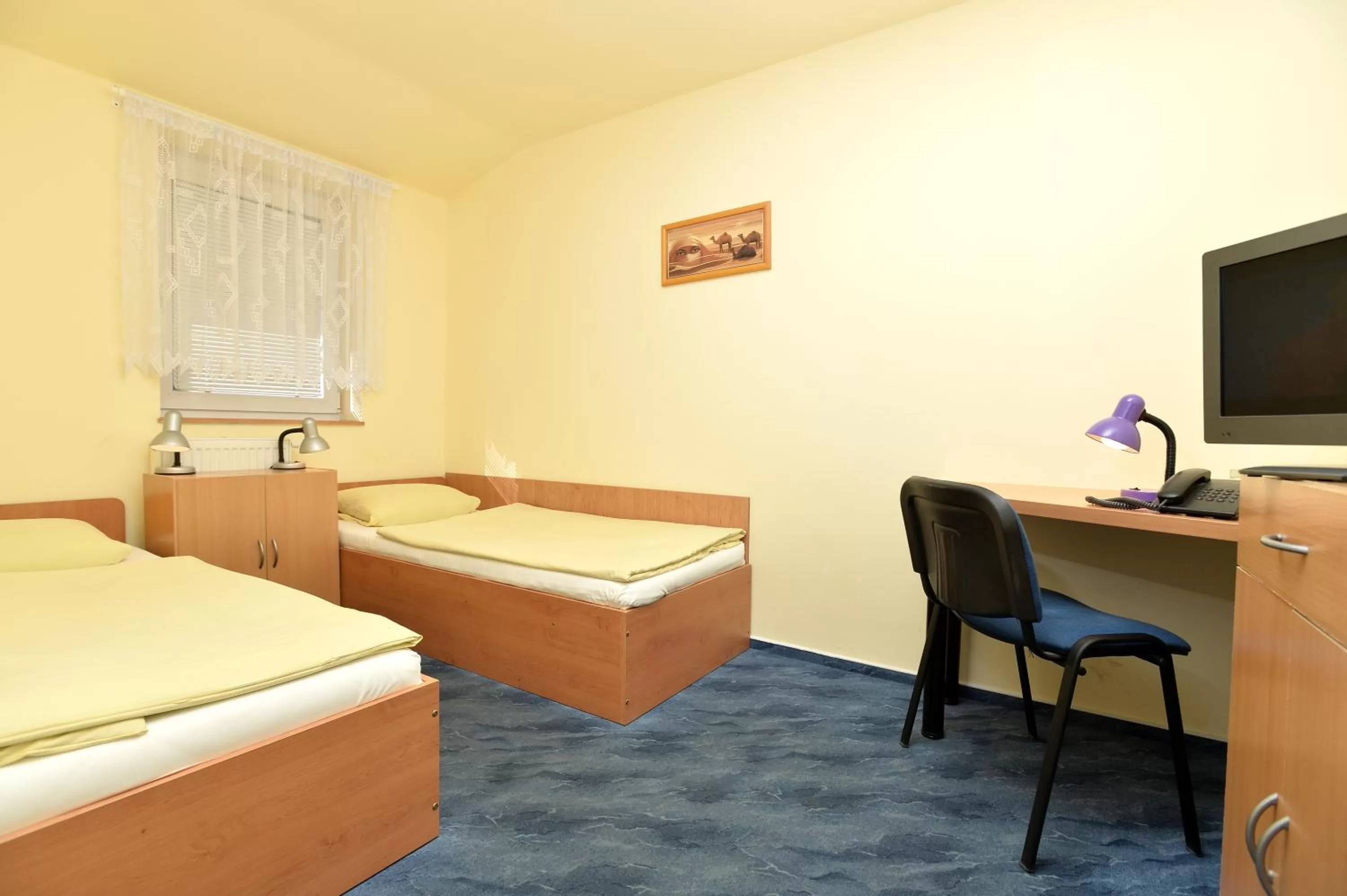 Photo of the whole room, Bed in Hotel U Jezírka