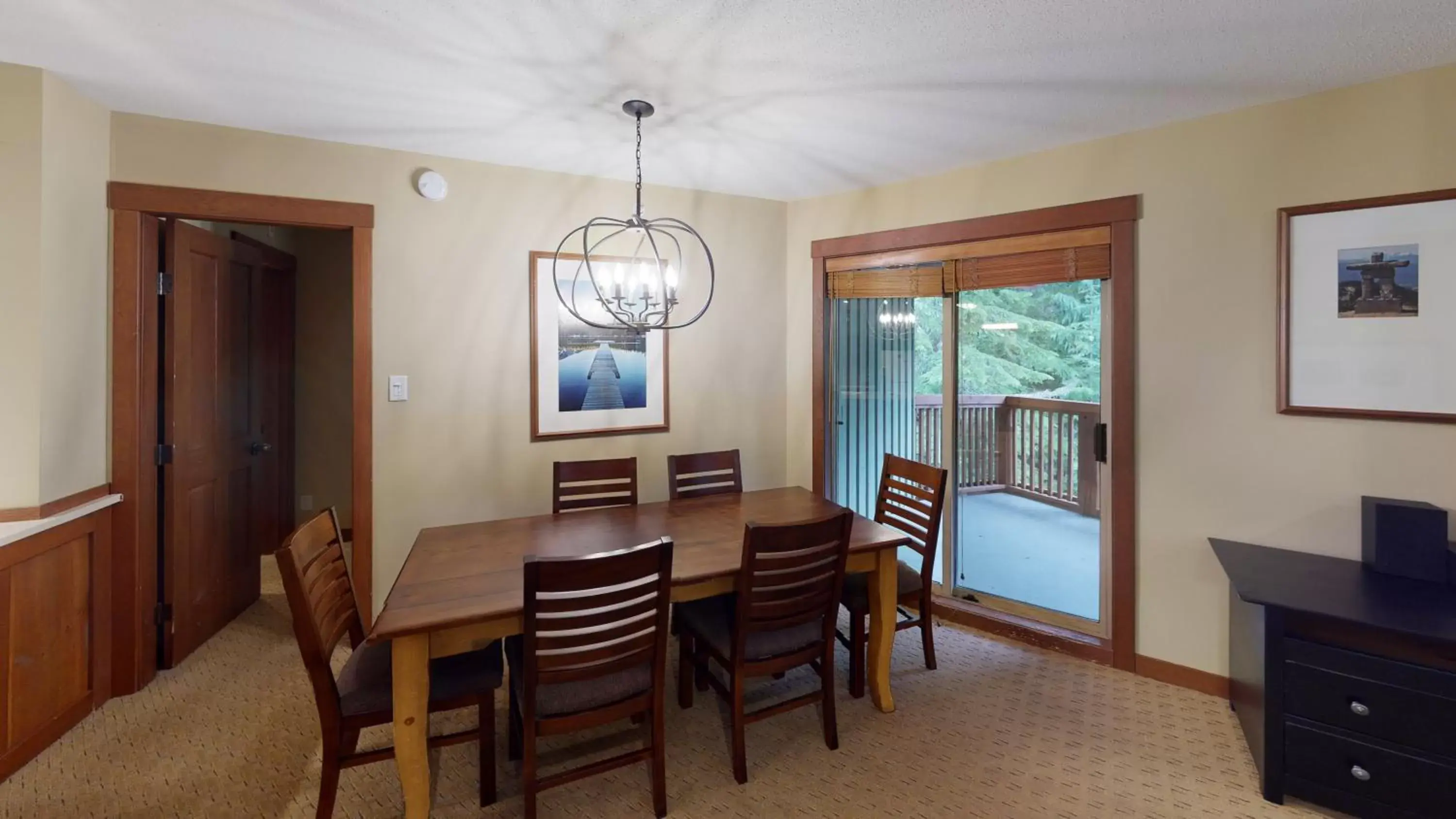 Dining Area in Horstman House by Whistler Premier