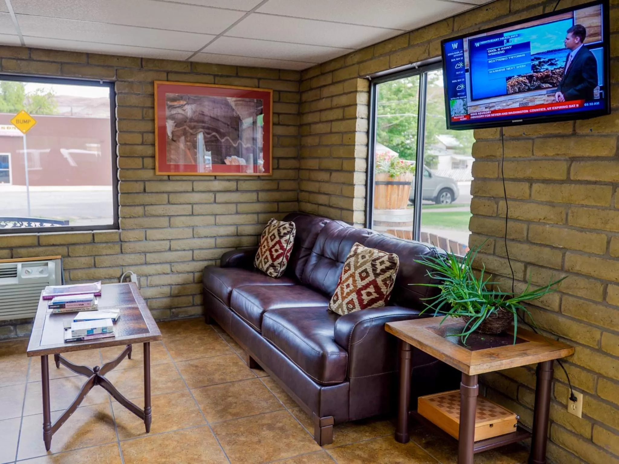 Lobby or reception in Rustic Inn