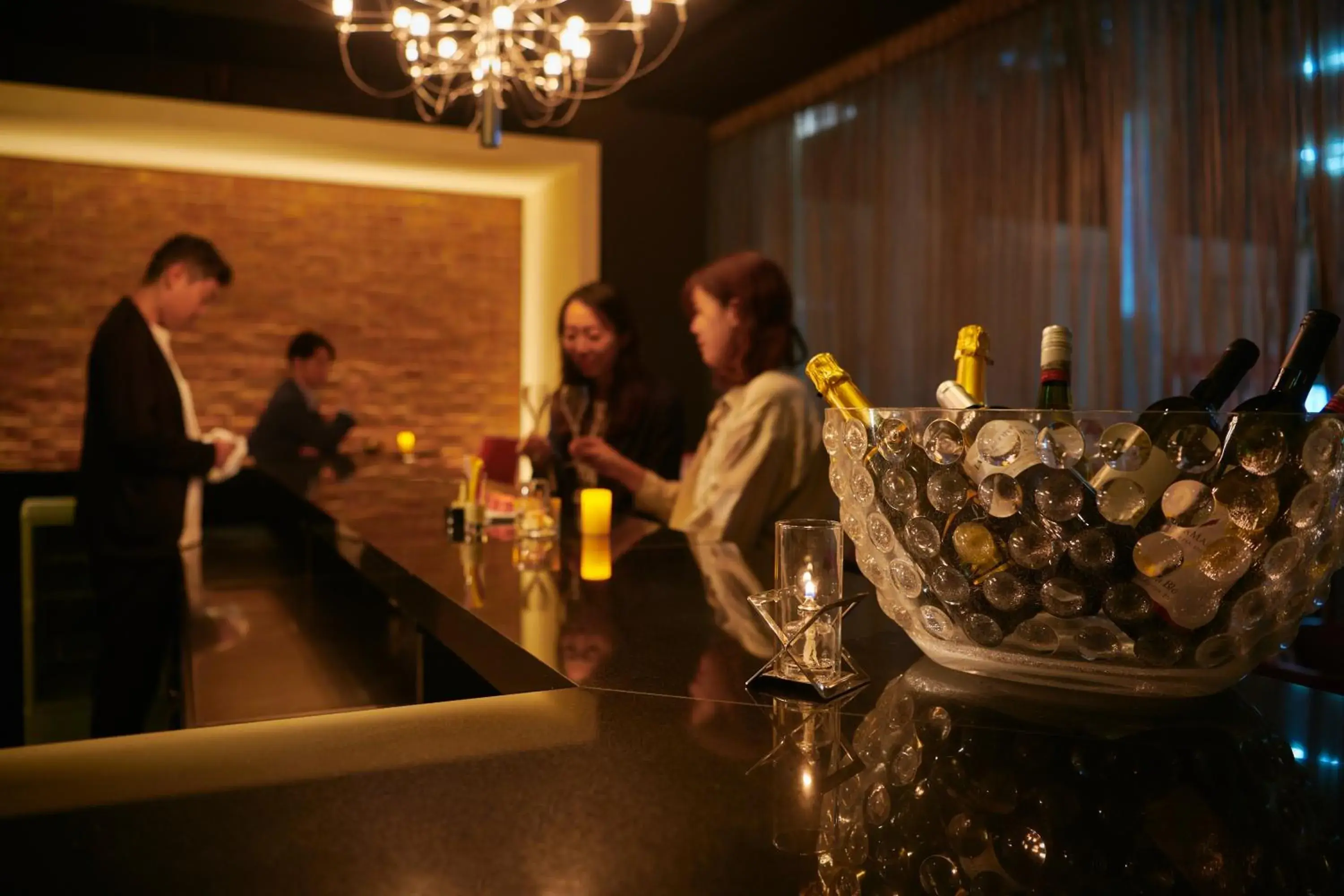 Lounge or bar in Cross Hotel Sapporo