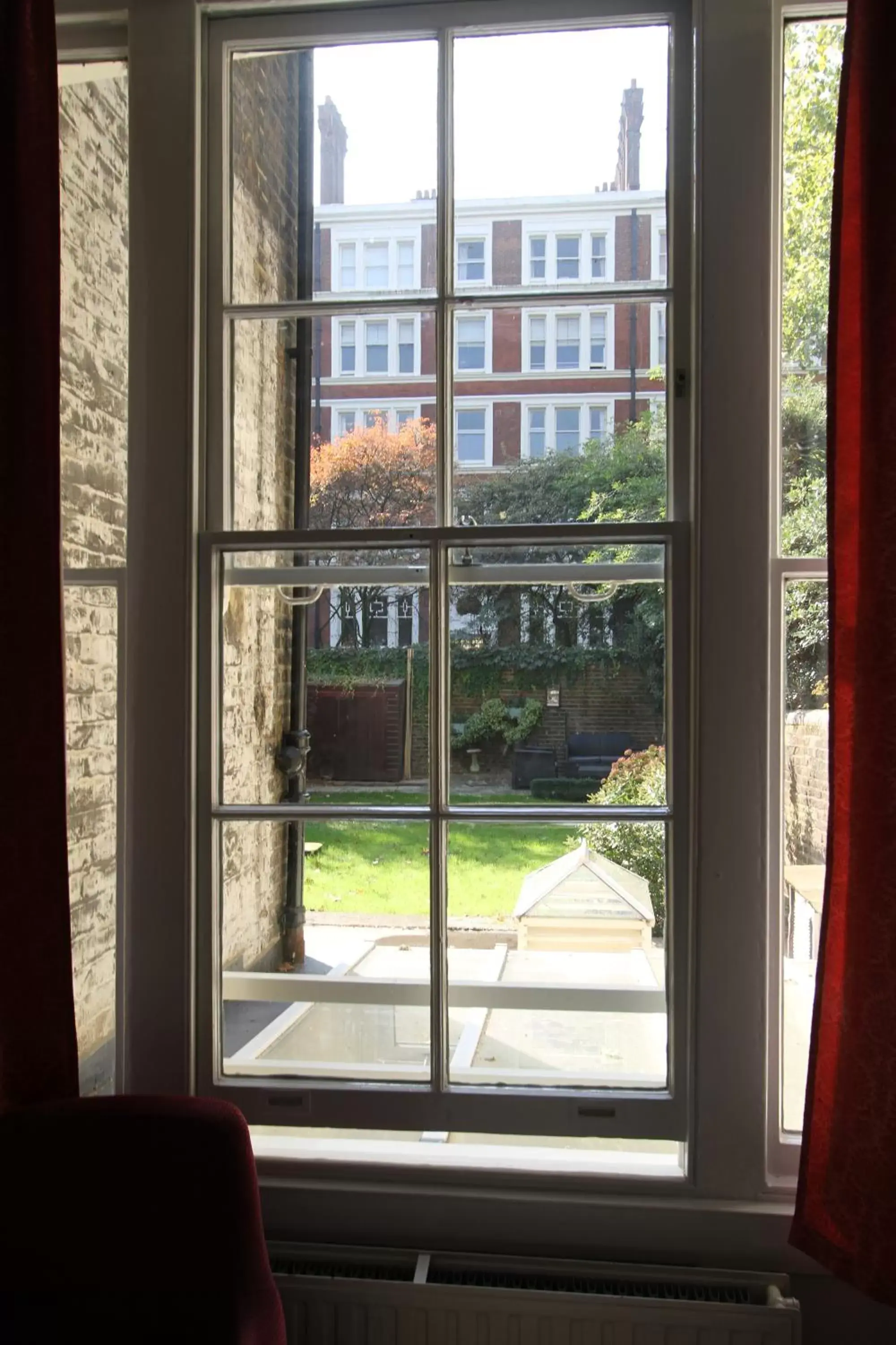 Garden view in Ridgemount Hotel Garden view in Ridgemount Hotel