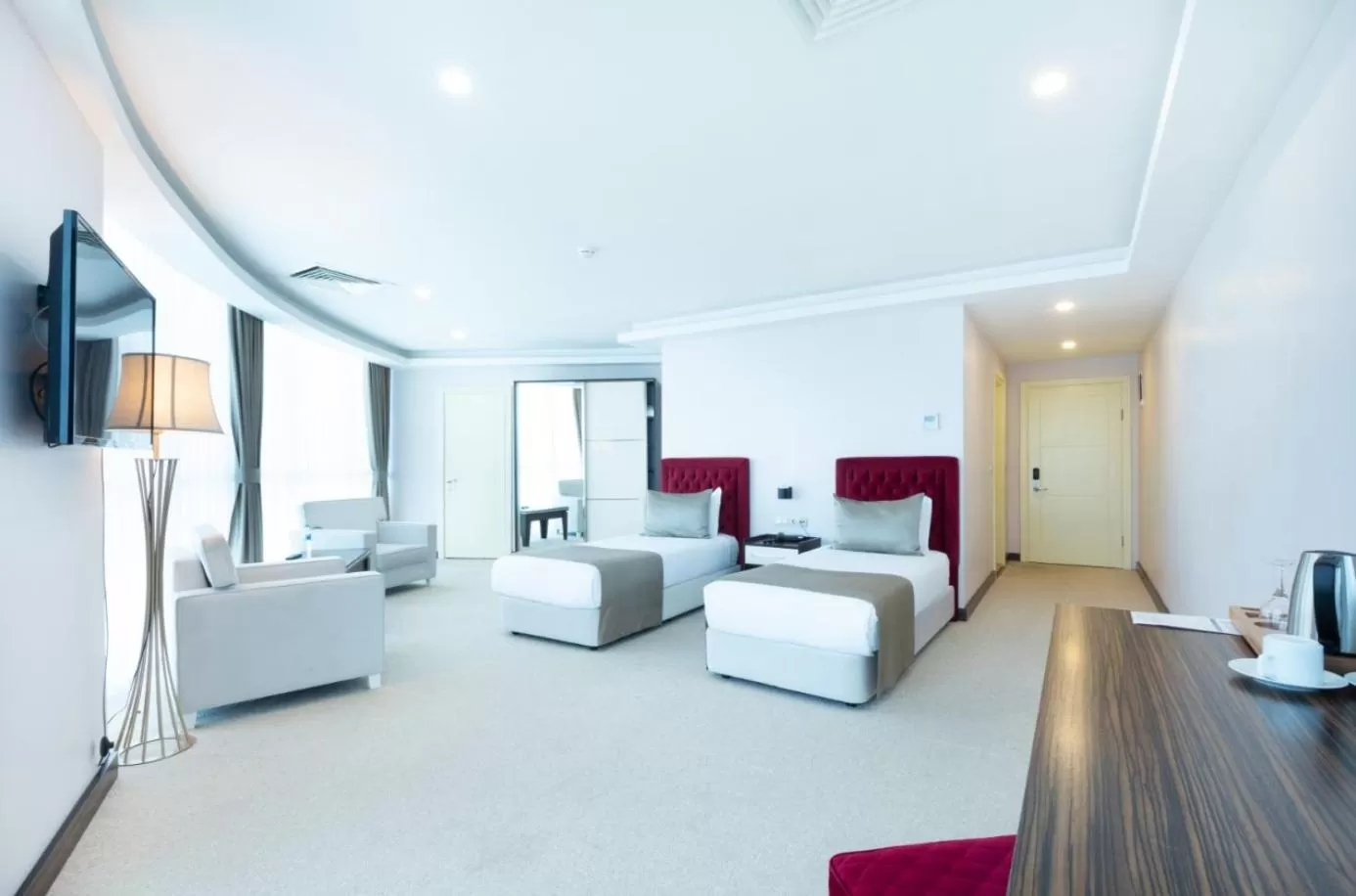 Living room in Sky Tower King Hotel