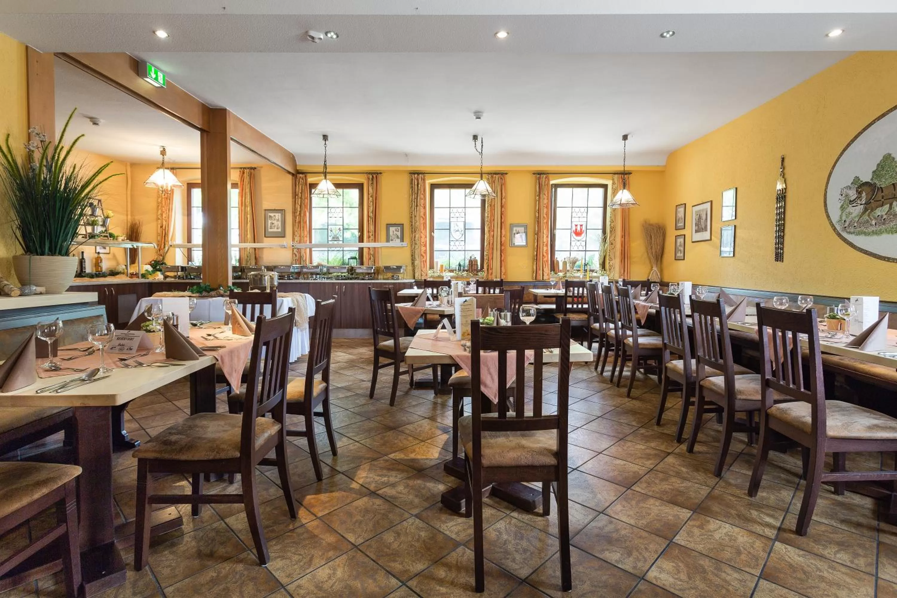 Restaurant/places to eat in Hotel Rappen Rothenburg ob der Tauber