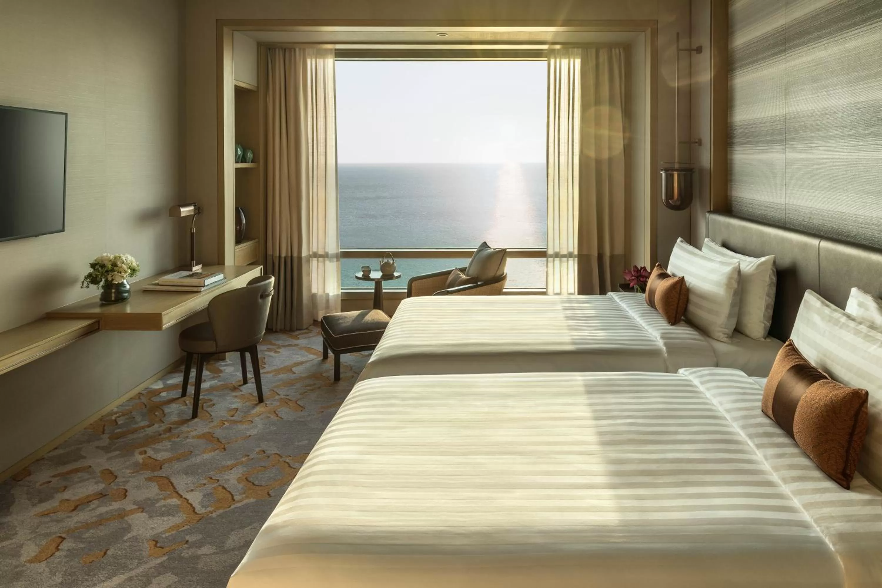 Bedroom, Bed in Shangri-La Colombo