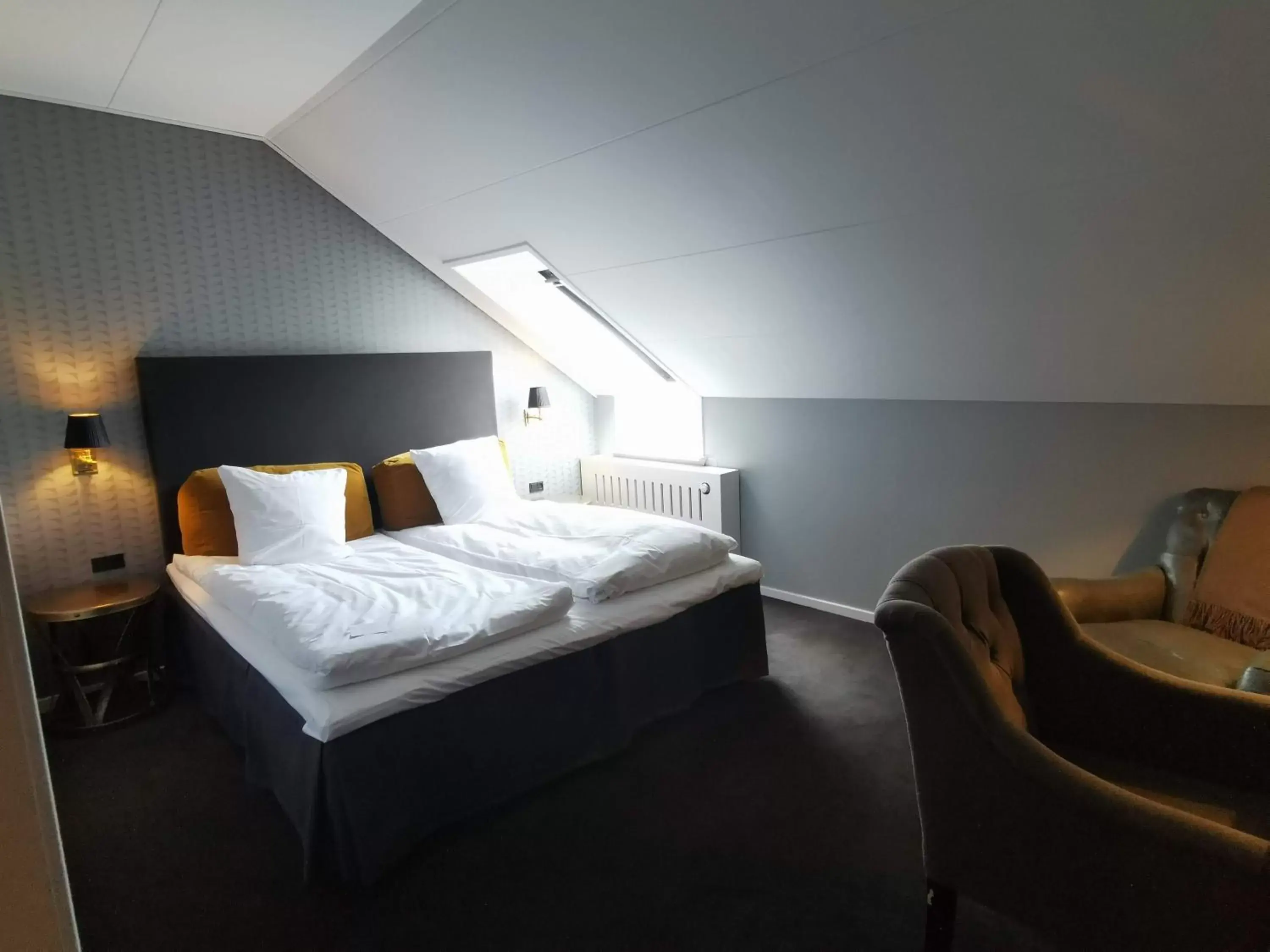 Bedroom, Bed in Hotel Scheelsminde