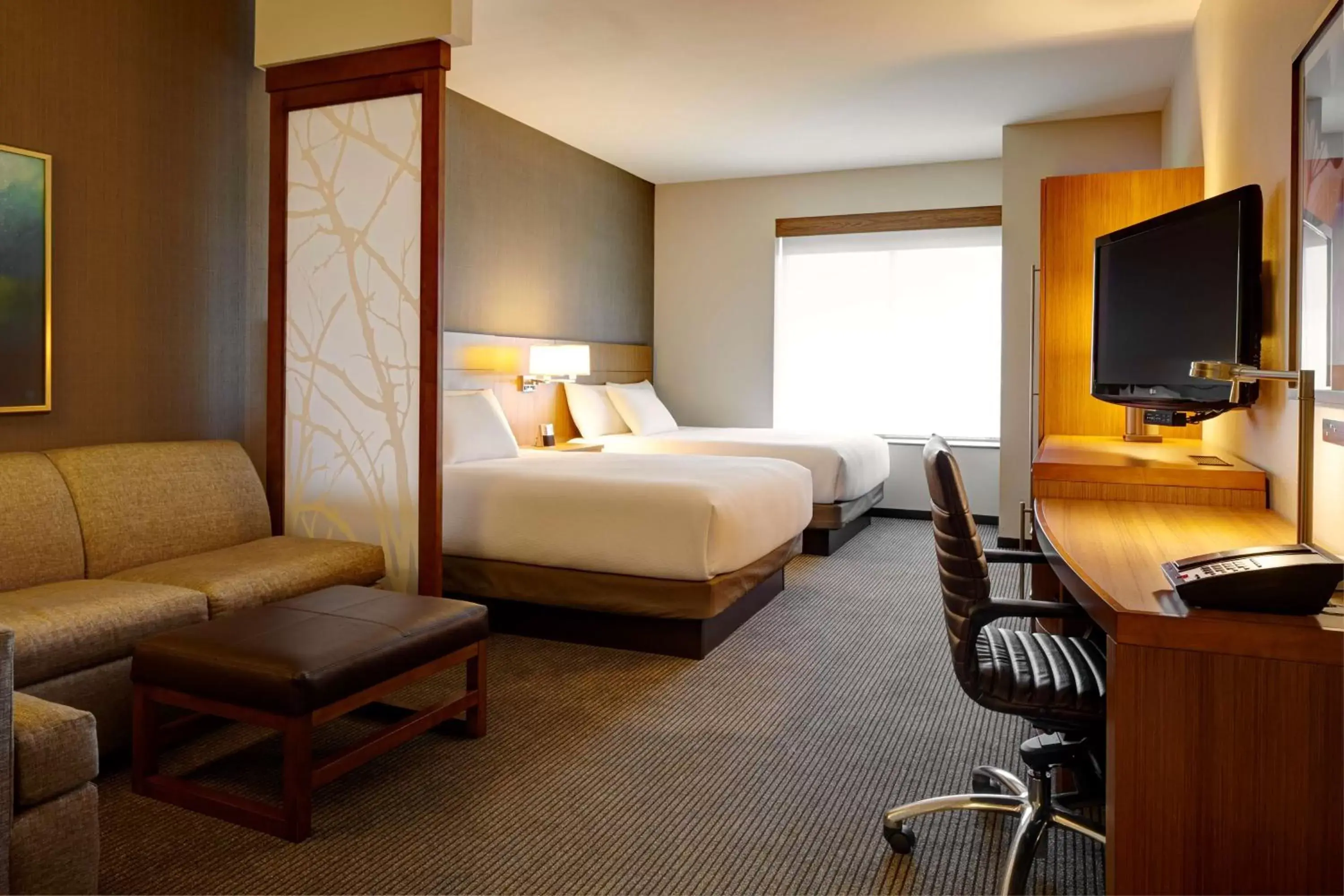 Queen Room with Two Queen Beds and Sofa Bed - High Floor in Hyatt Place Santa Cruz