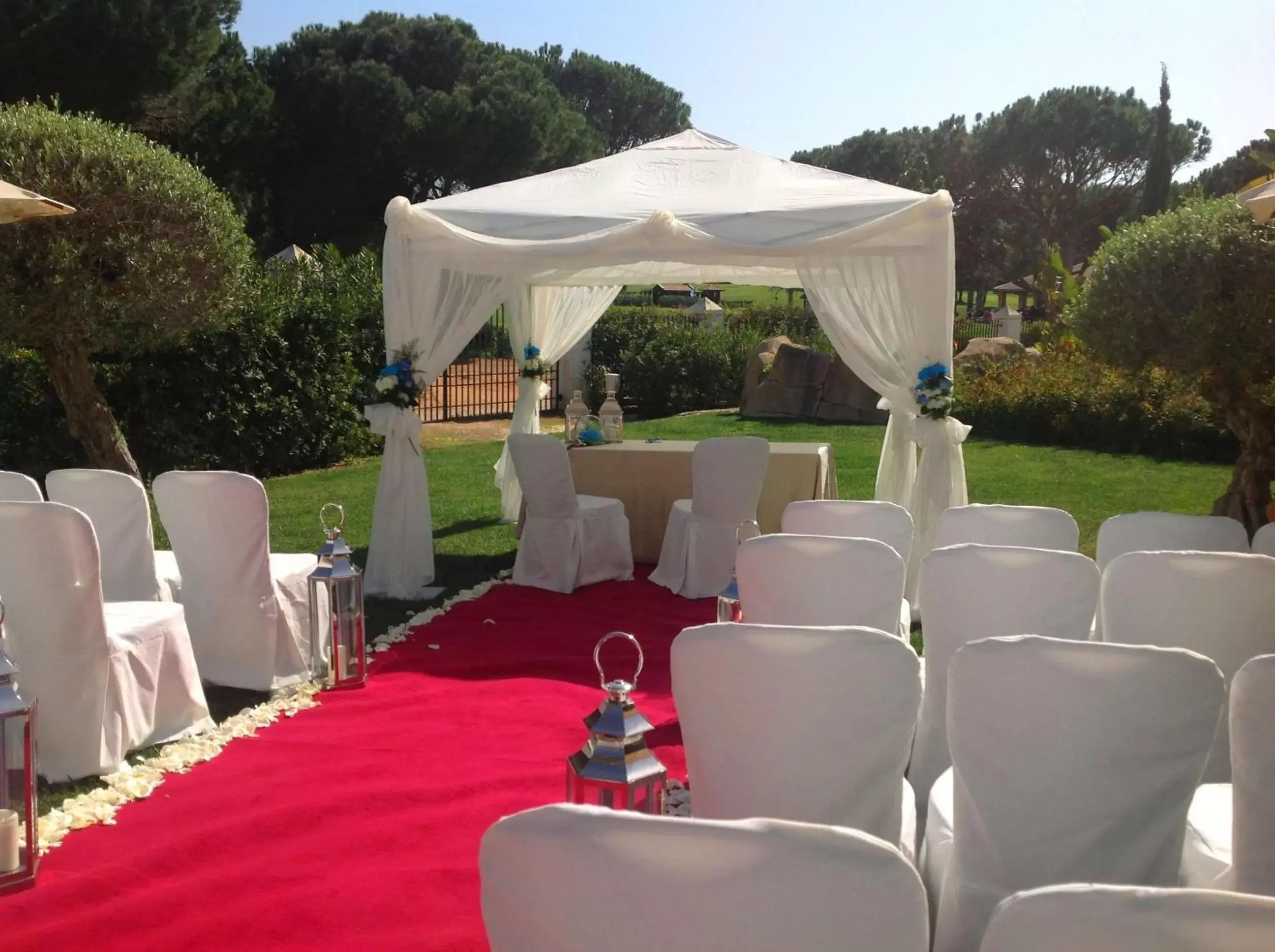 Inner courtyard view, Banquet Facilities in Hilton Vilamoura