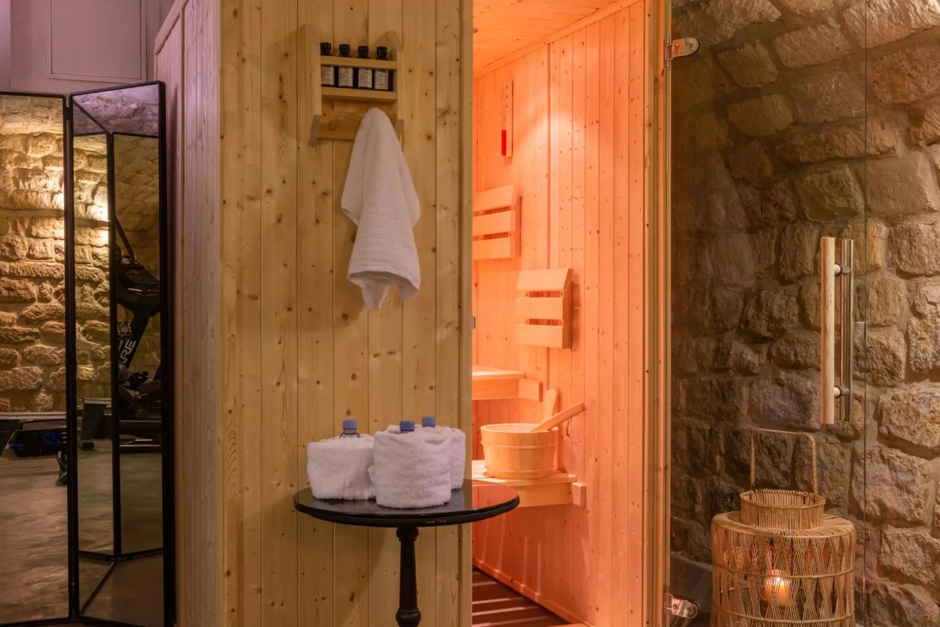 Sauna, Bathroom in Hotel Touraine Opera