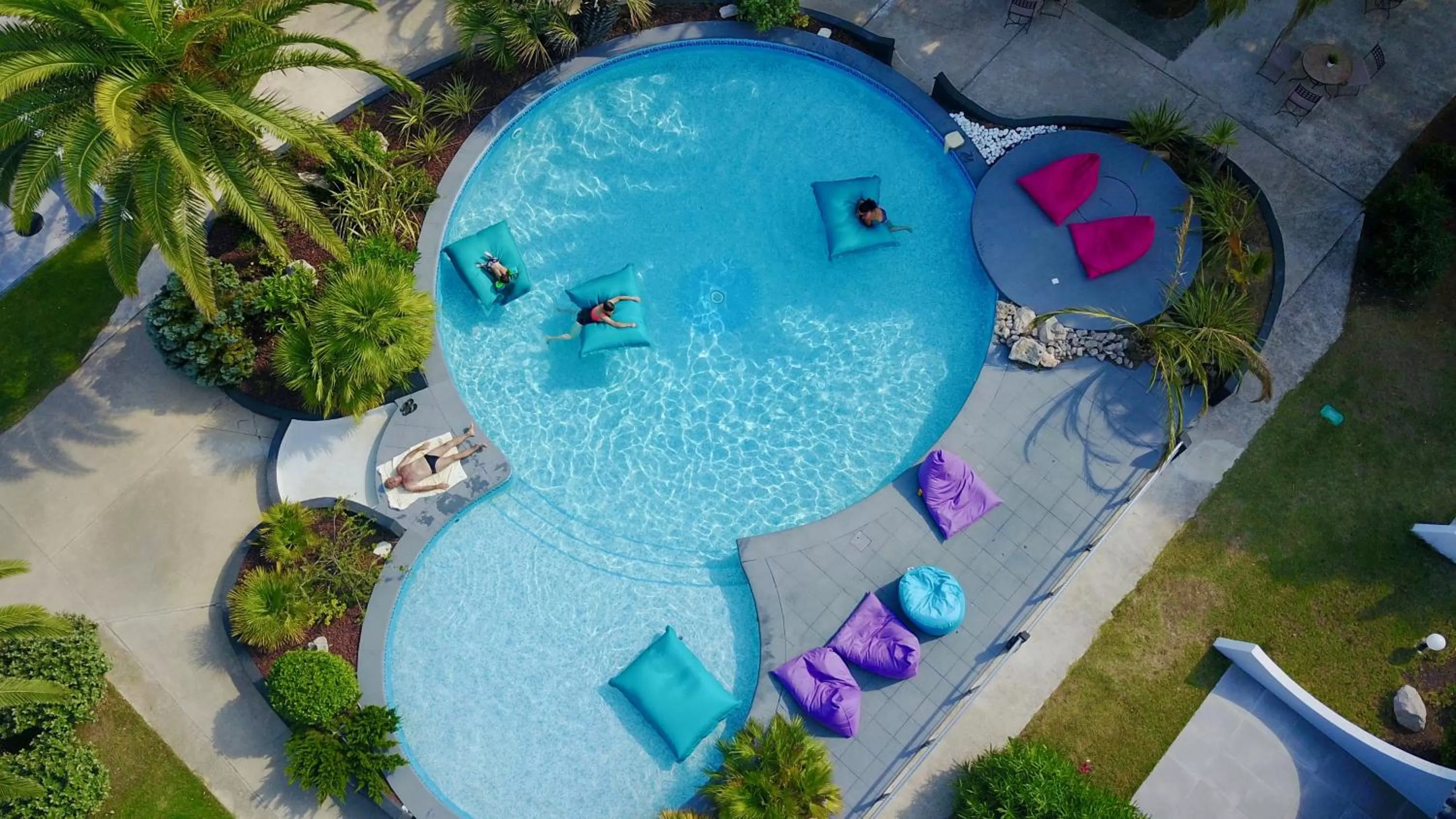 Garden in Le Spinaker