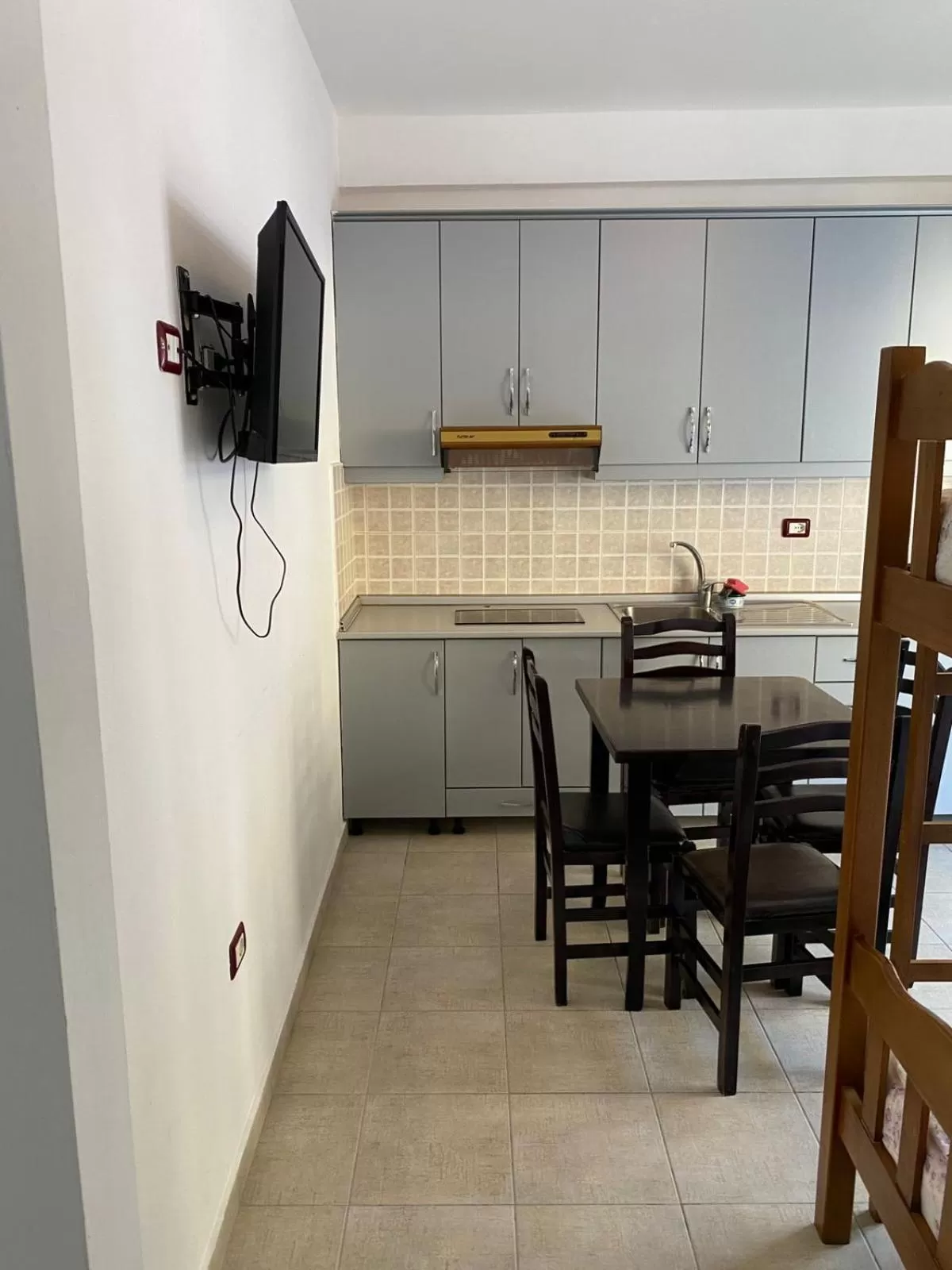 Kitchen/Kitchenette in Aleksi rooms