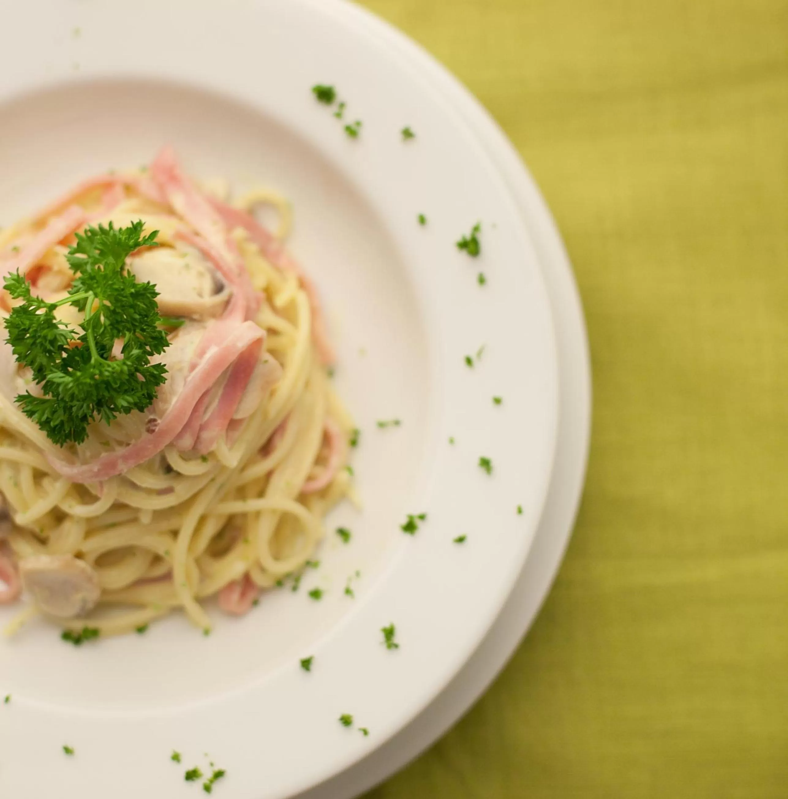 Food close-up in Aquari Hotel