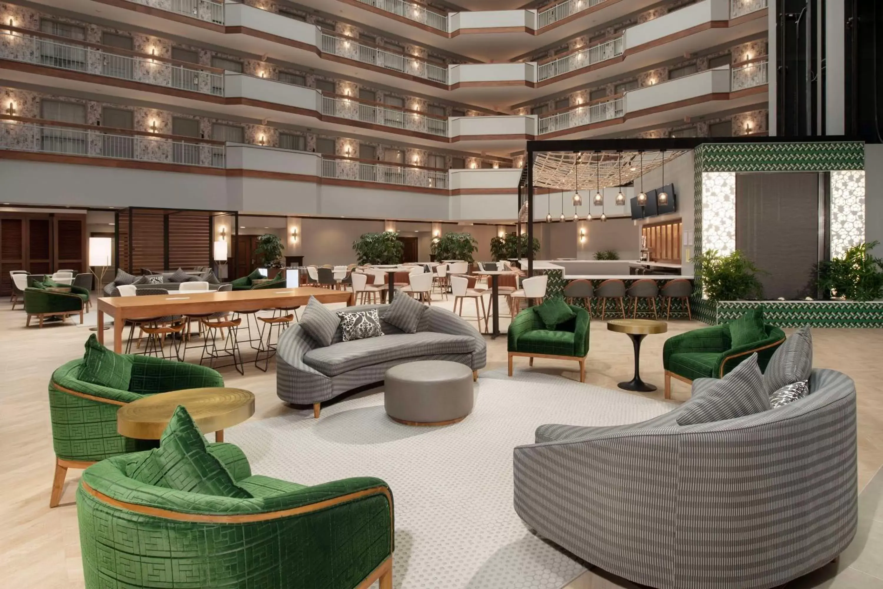 Lobby or reception in Embassy Suites by Hilton Dulles North Loudoun Lobby or reception in Embassy Suites by Hilton Dulles North Loudoun