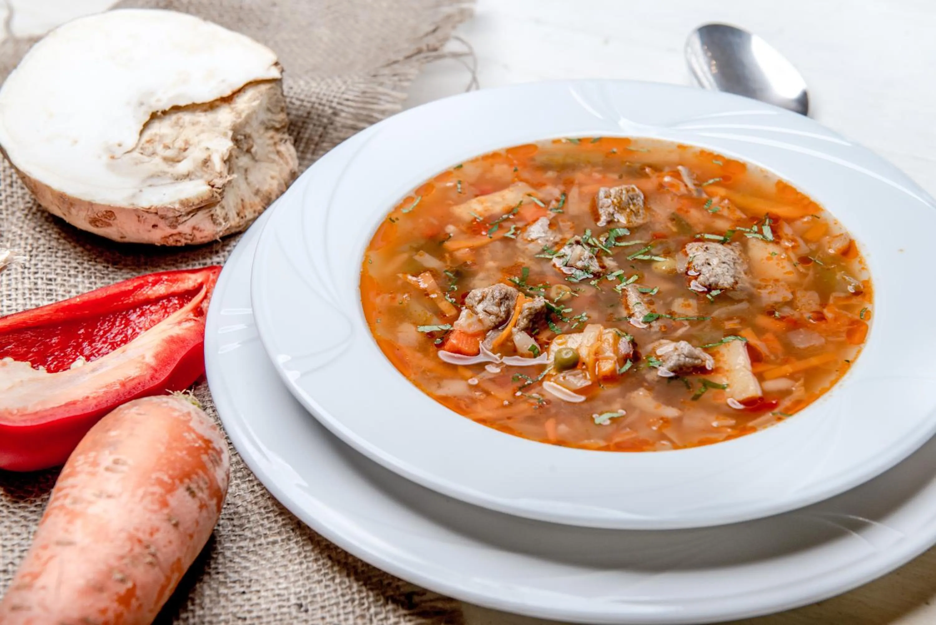 Food in Hotel Ramina