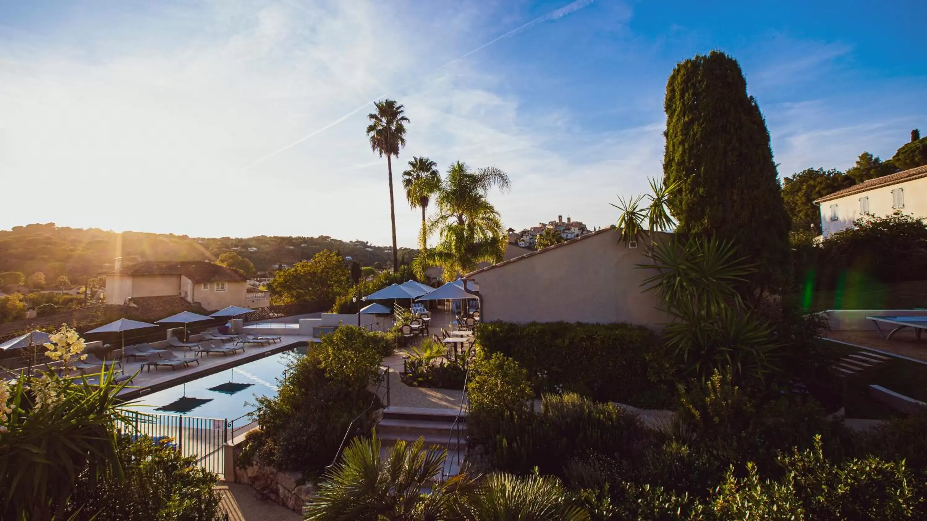 View (from property/room) in La Bastide de Biot