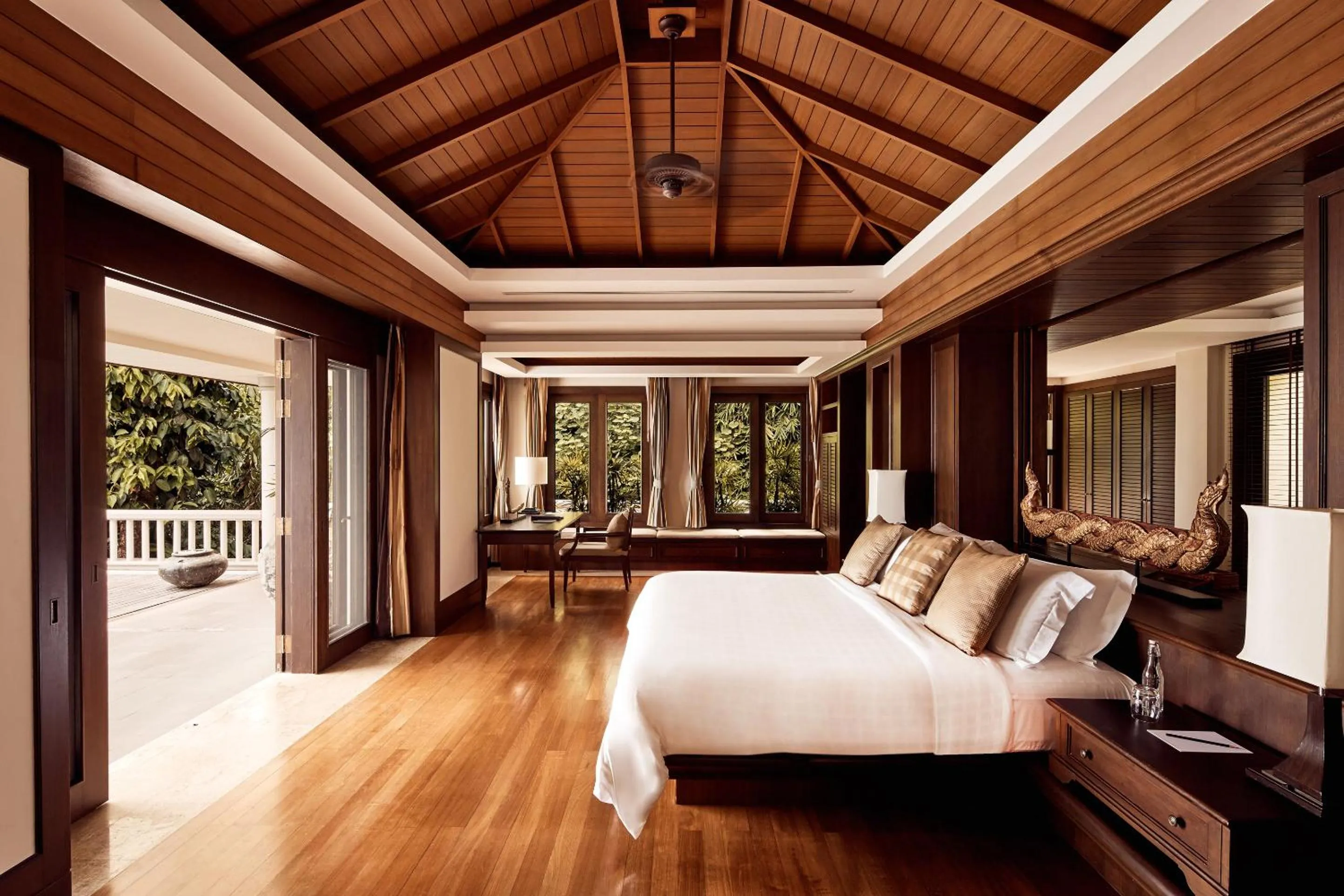 Bedroom, Bed in Trisara Villas & Residences Phuket