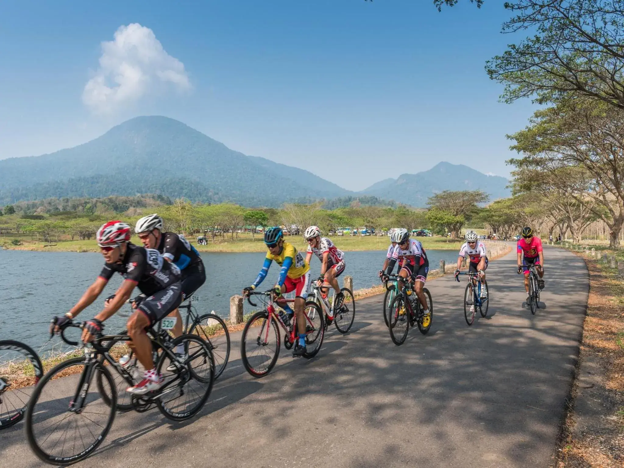 Cycling, Biking in Chatrium Golf Resort Soi Dao Chanthaburi