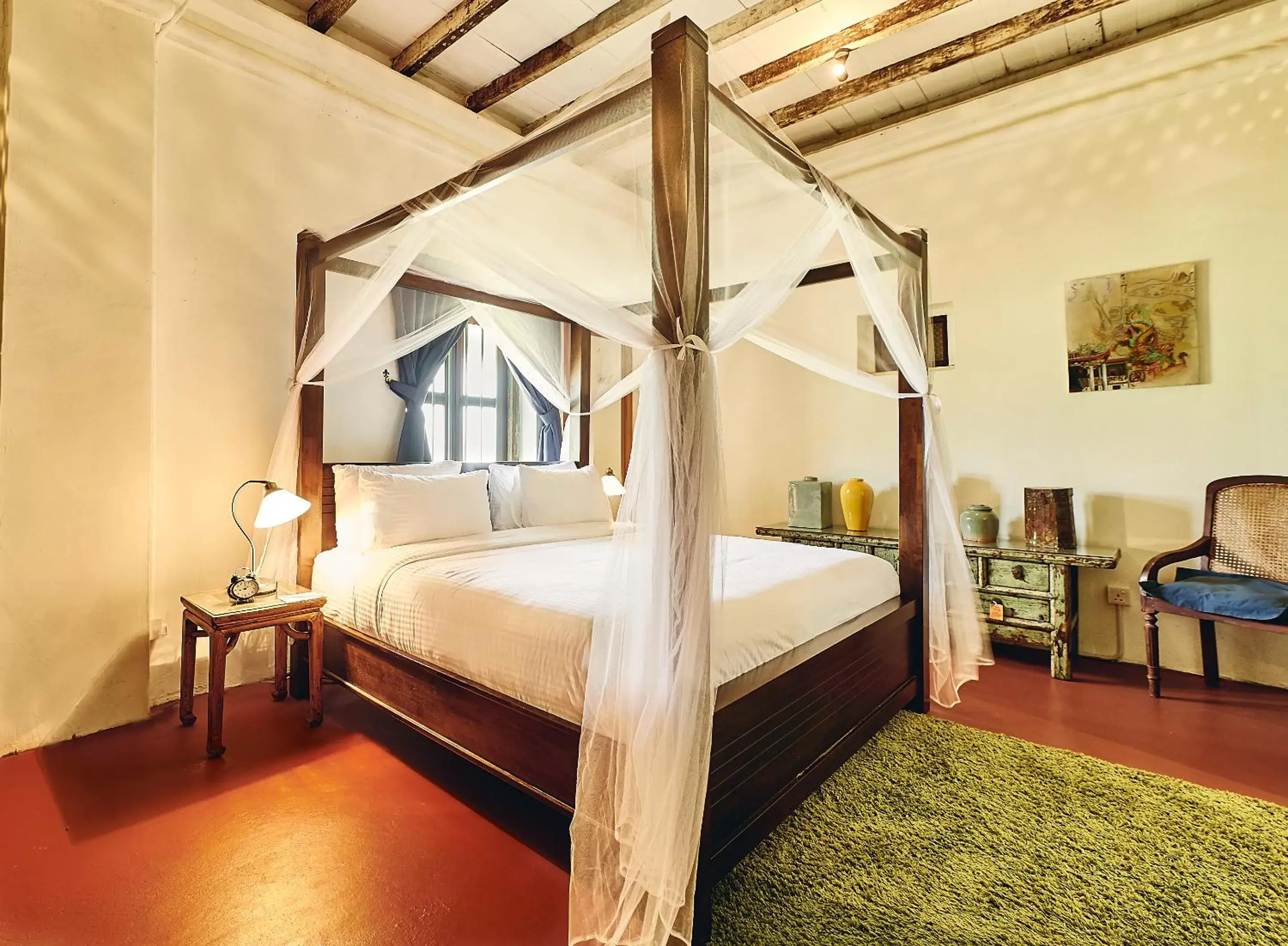 Bedroom, Bed in Temple Tree Resort