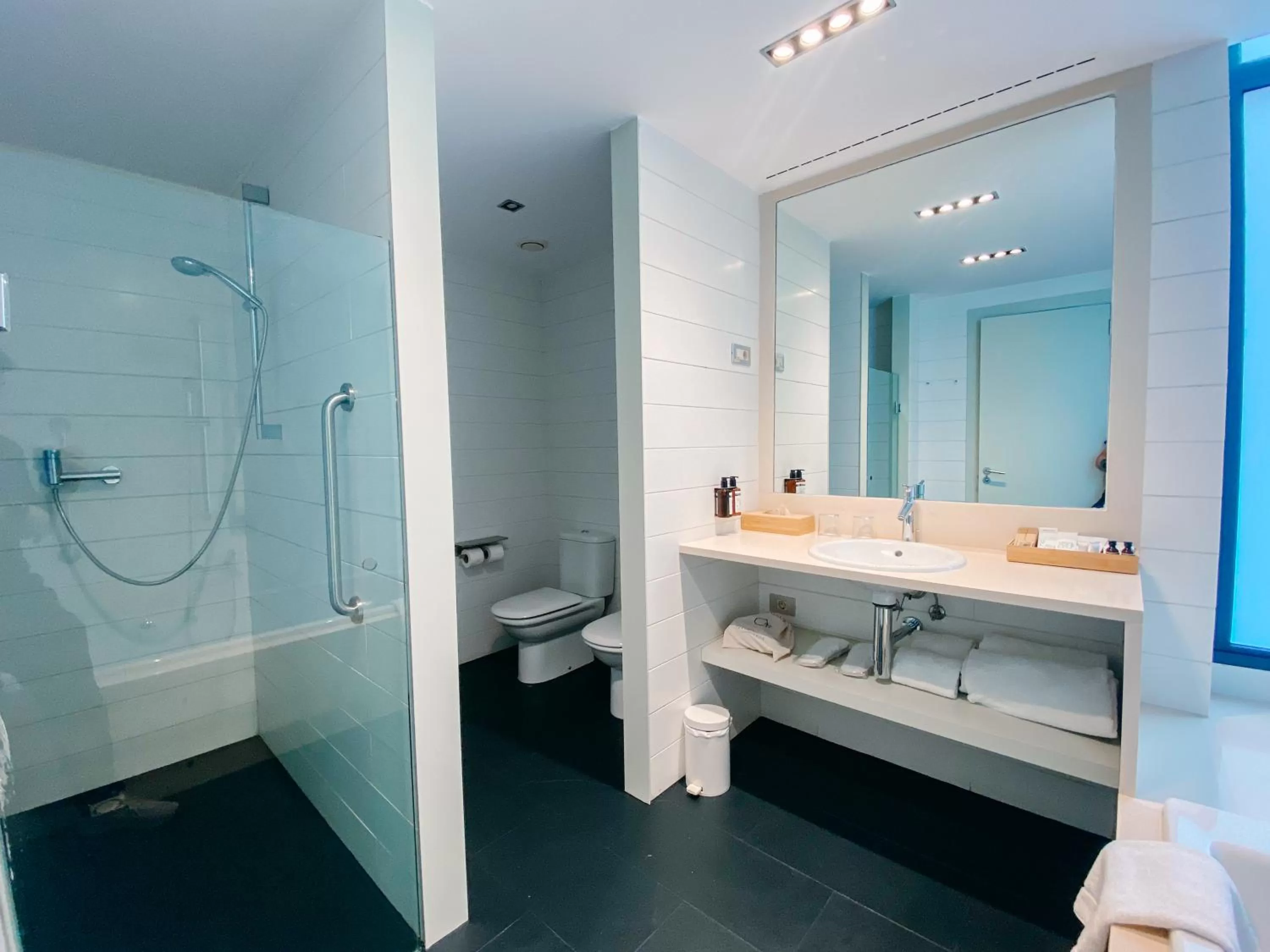 Shower, Bathroom in Hotel Terraverda