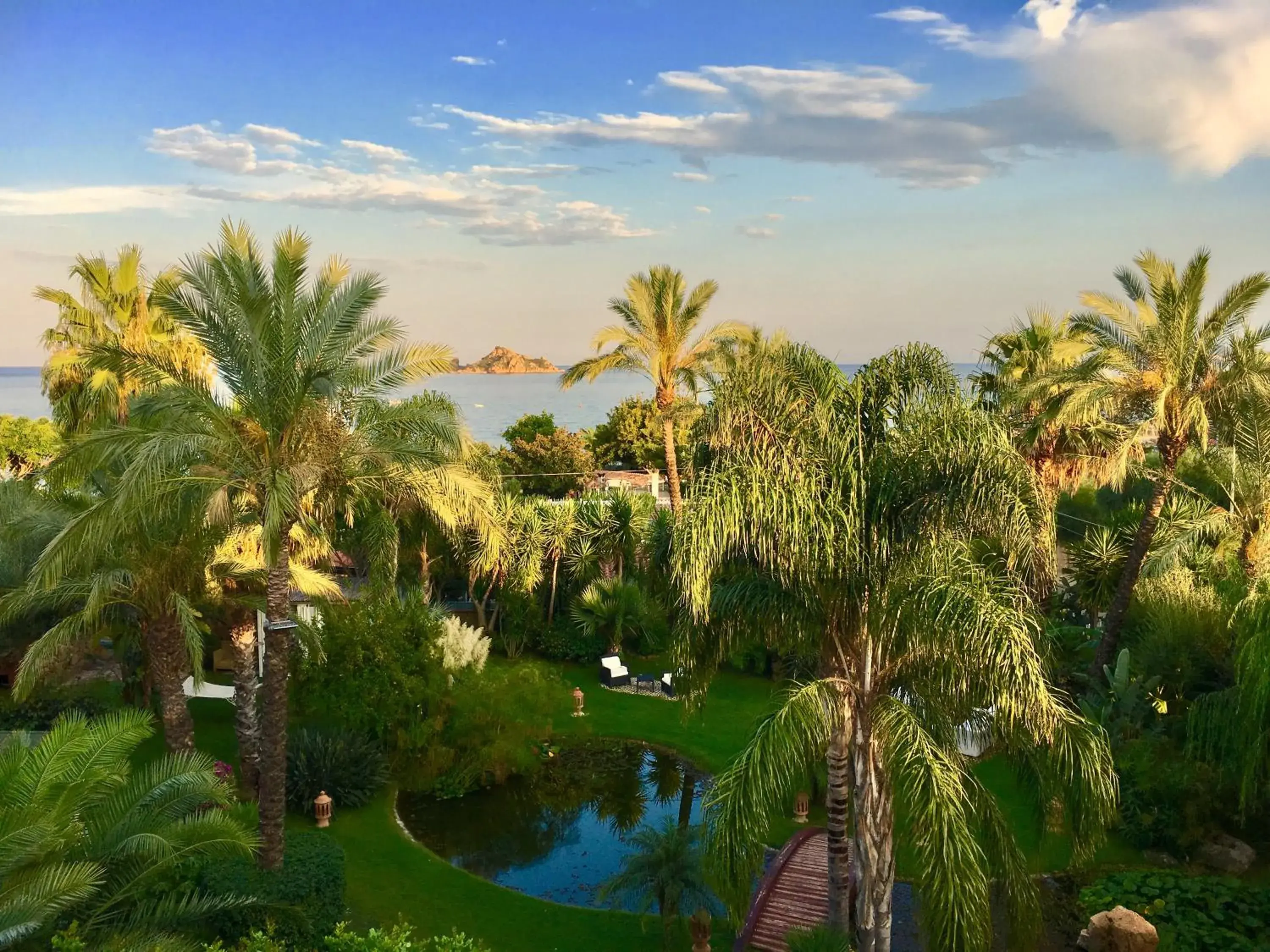 Garden in Hotel Mediterraneo