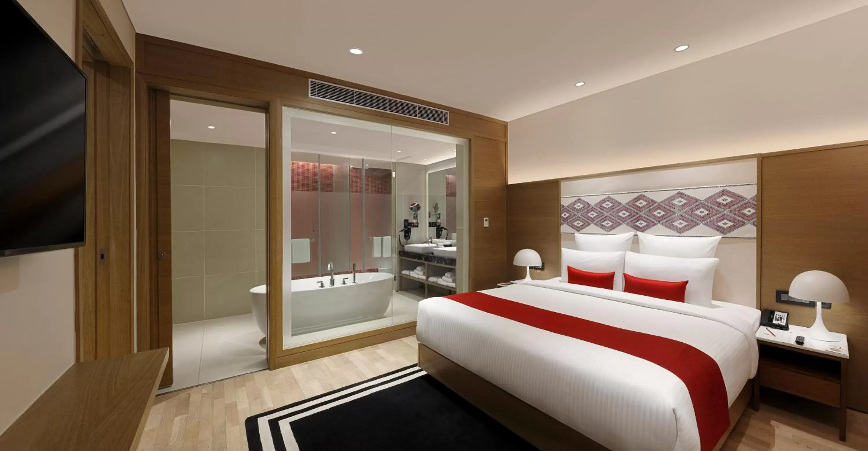 Photo of the whole room, Bed in Novotel Guwahati GS Road