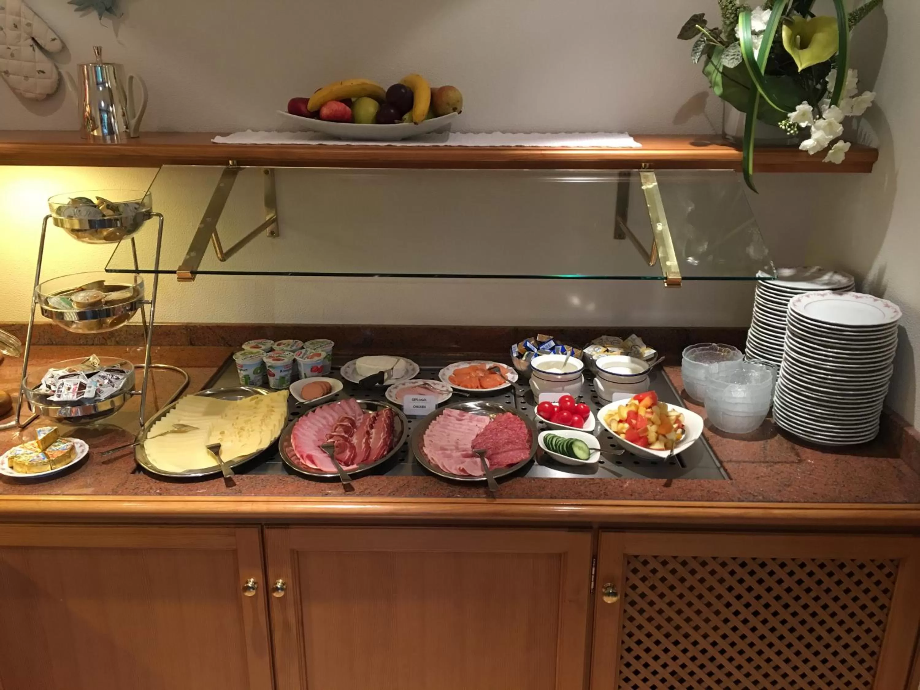 Buffet breakfast in Hotel Adler