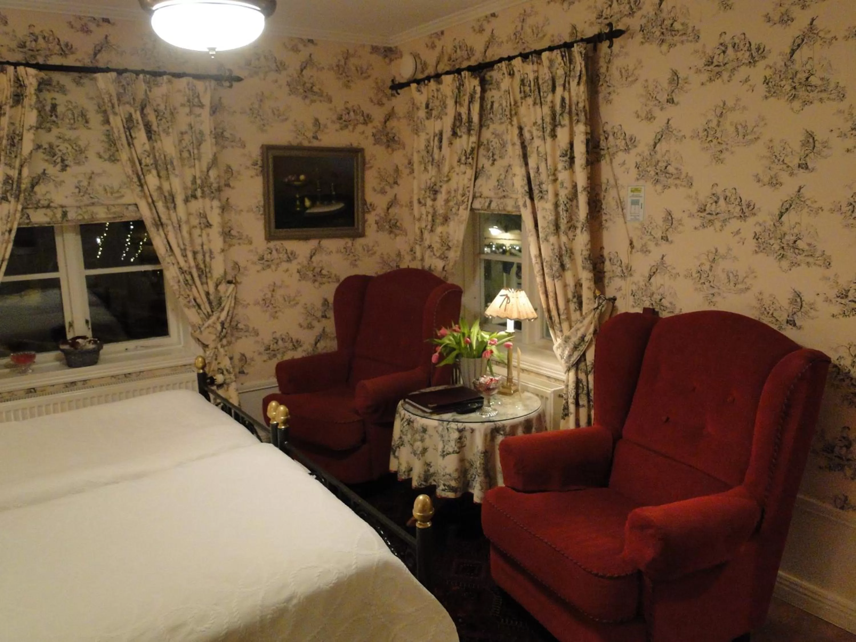 Bed in Hotell Torpa Pensionat - Sweden Hotels