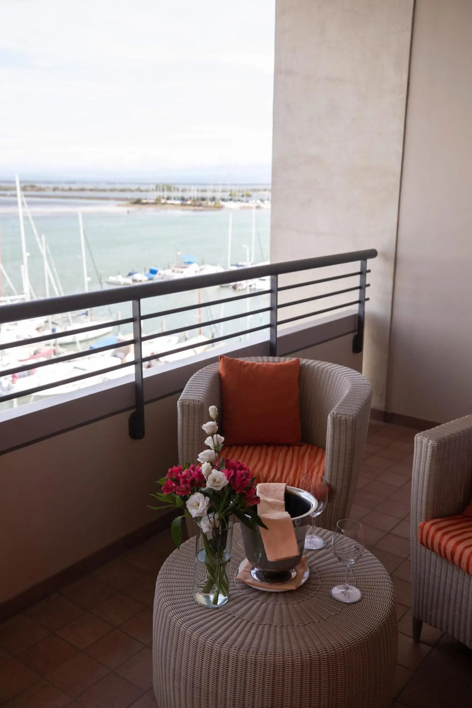 Balcony/Terrace in Laguna Palace Hotel Grado
