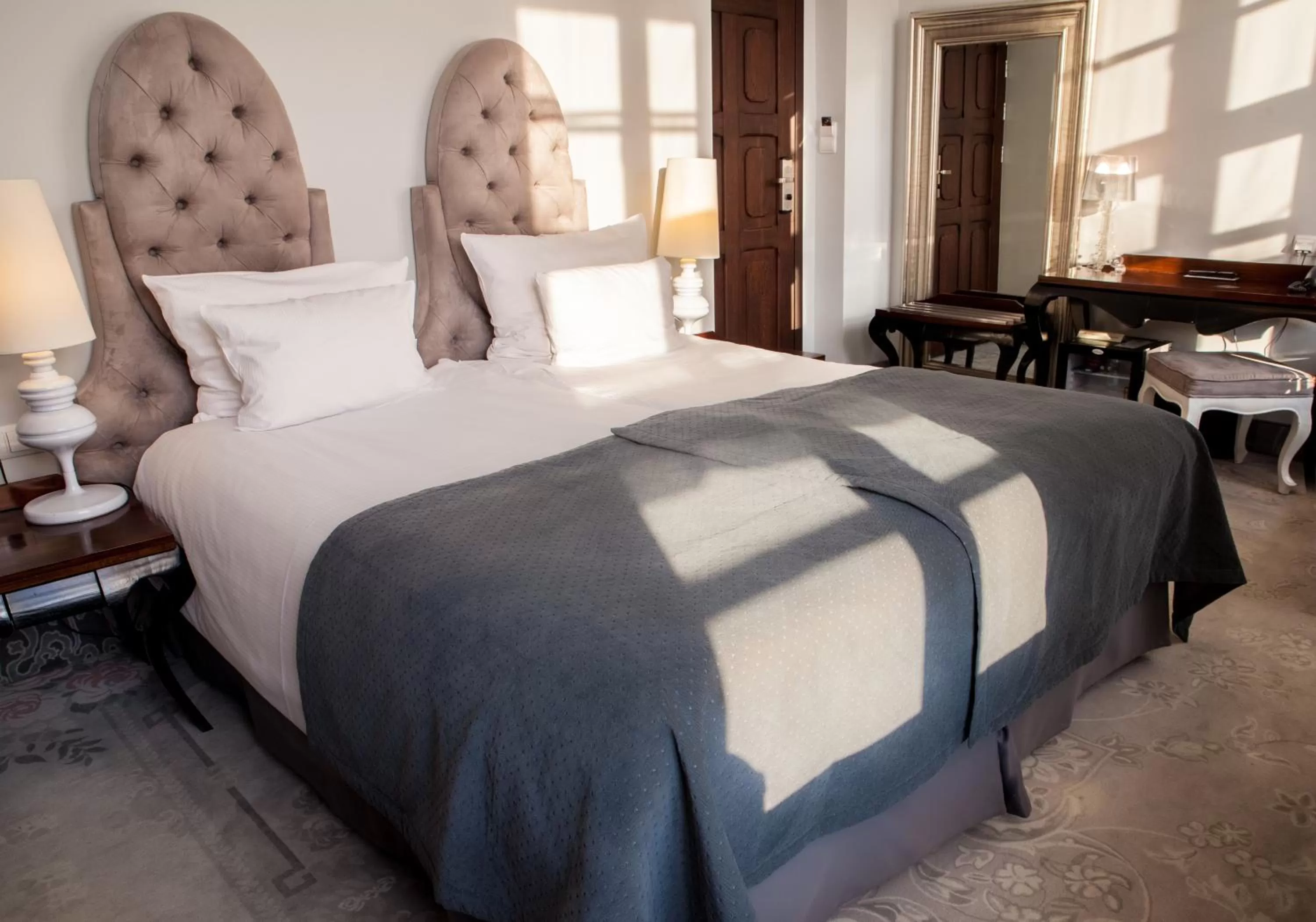 Bed in Hotel Krasicki